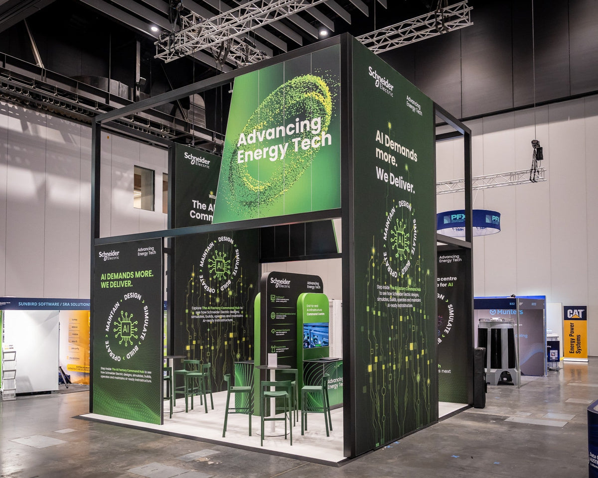Schneider Electric Stand