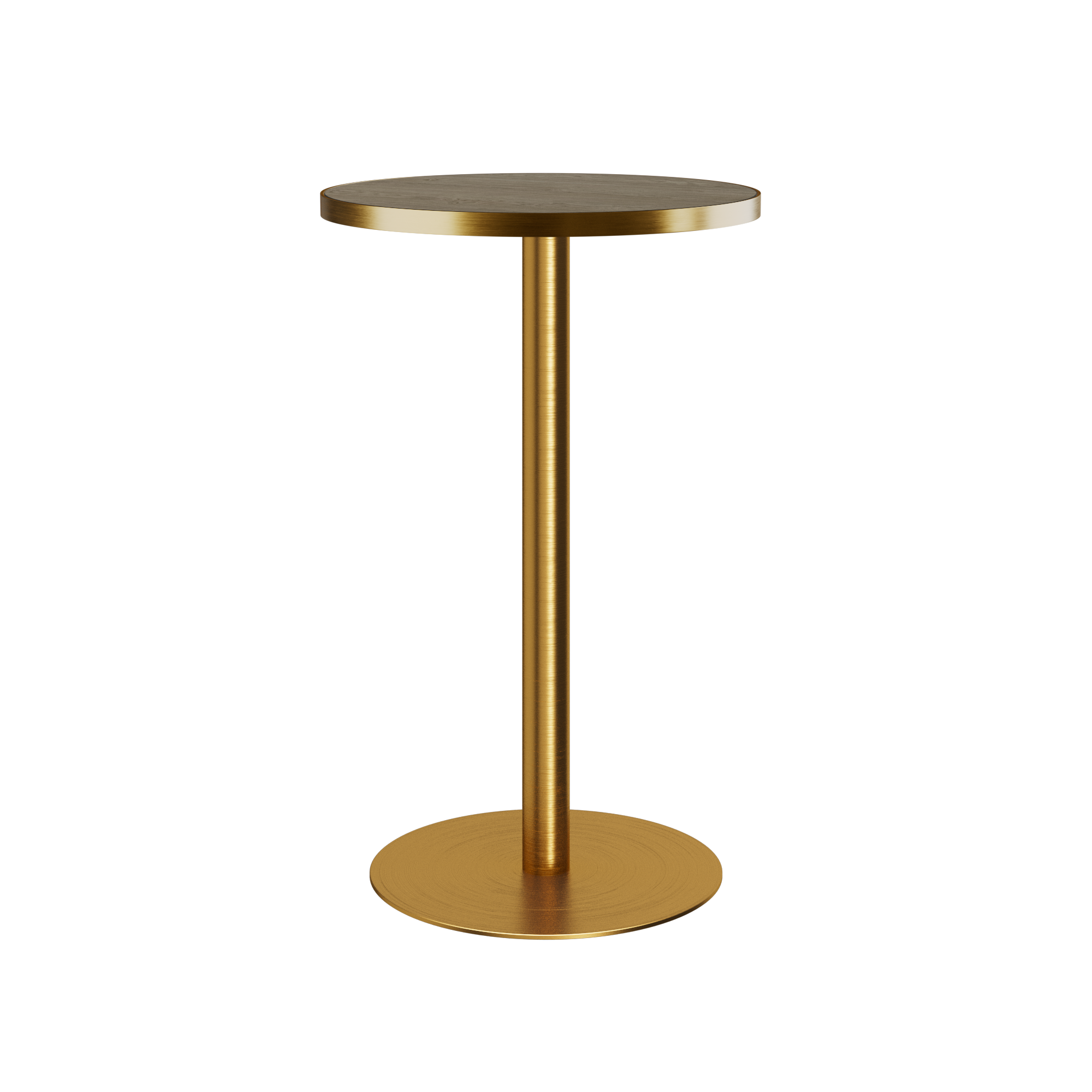 Halo Bar Table With Rim - Round