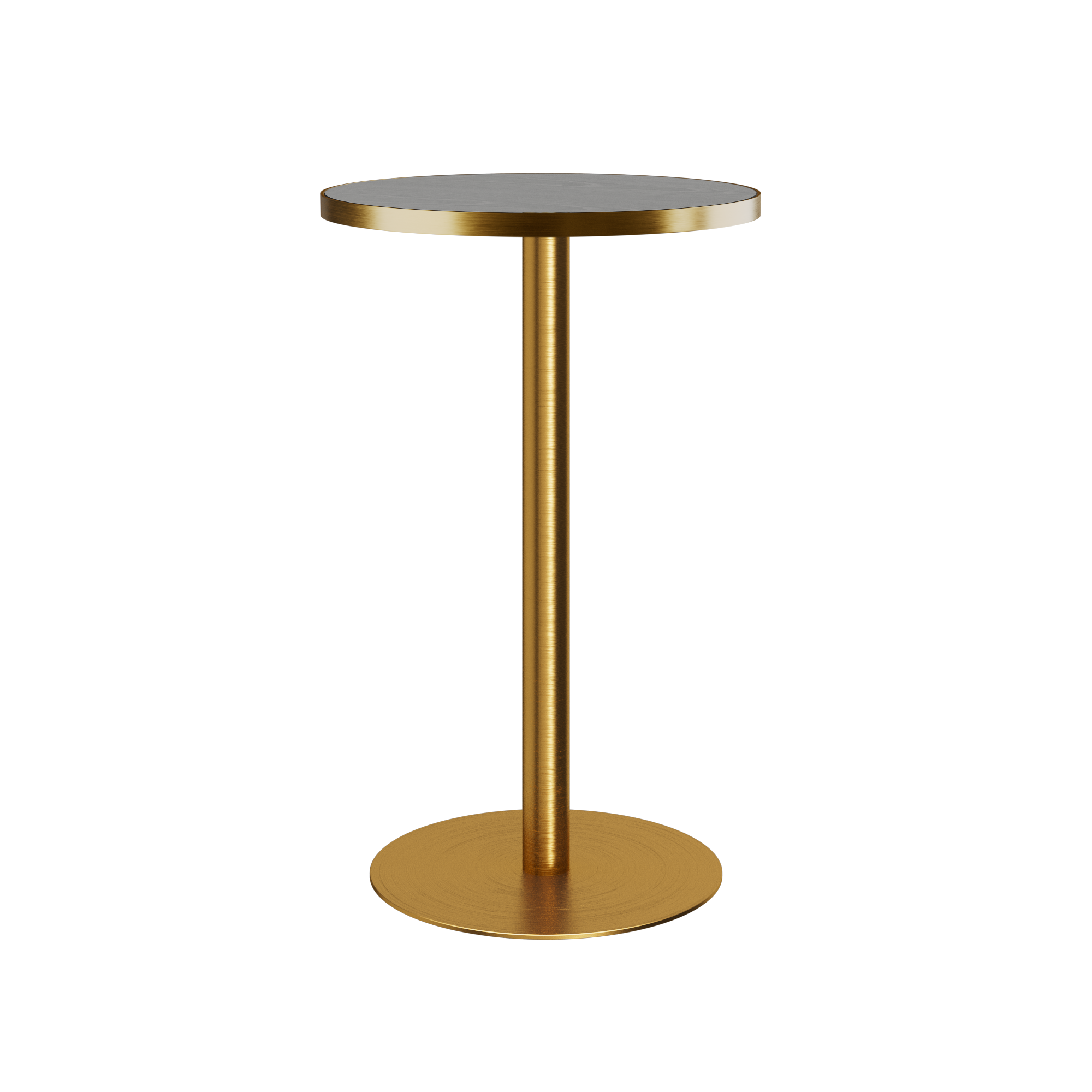 Halo Bar Table With Rim - Round