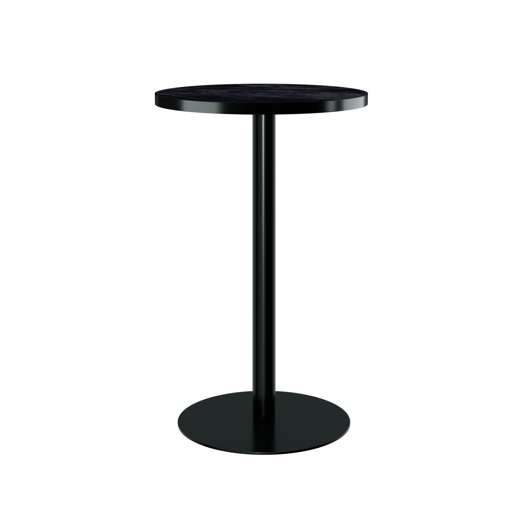 Halo Bar Table With Rim - Round