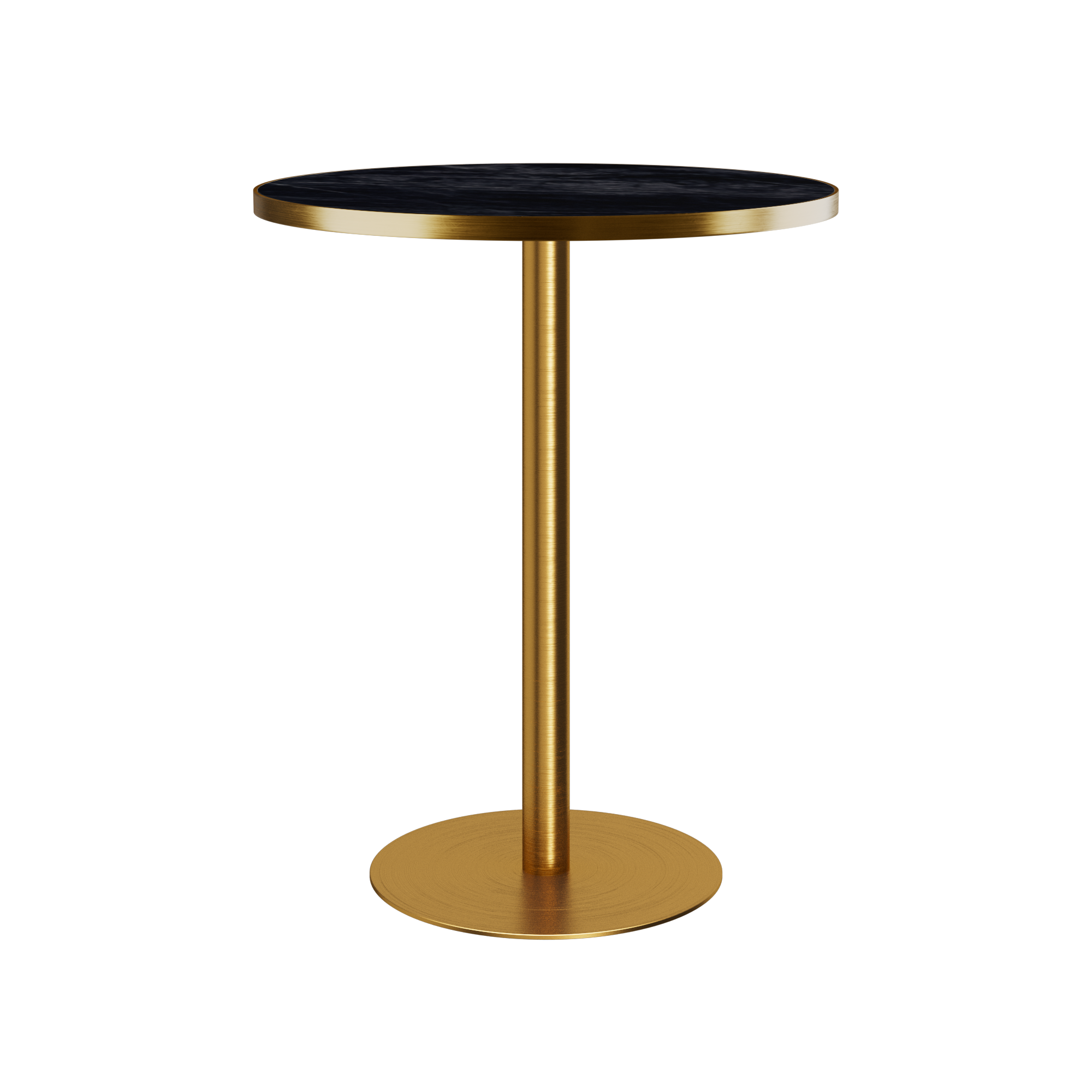 Halo Bar Table With Rim - Round