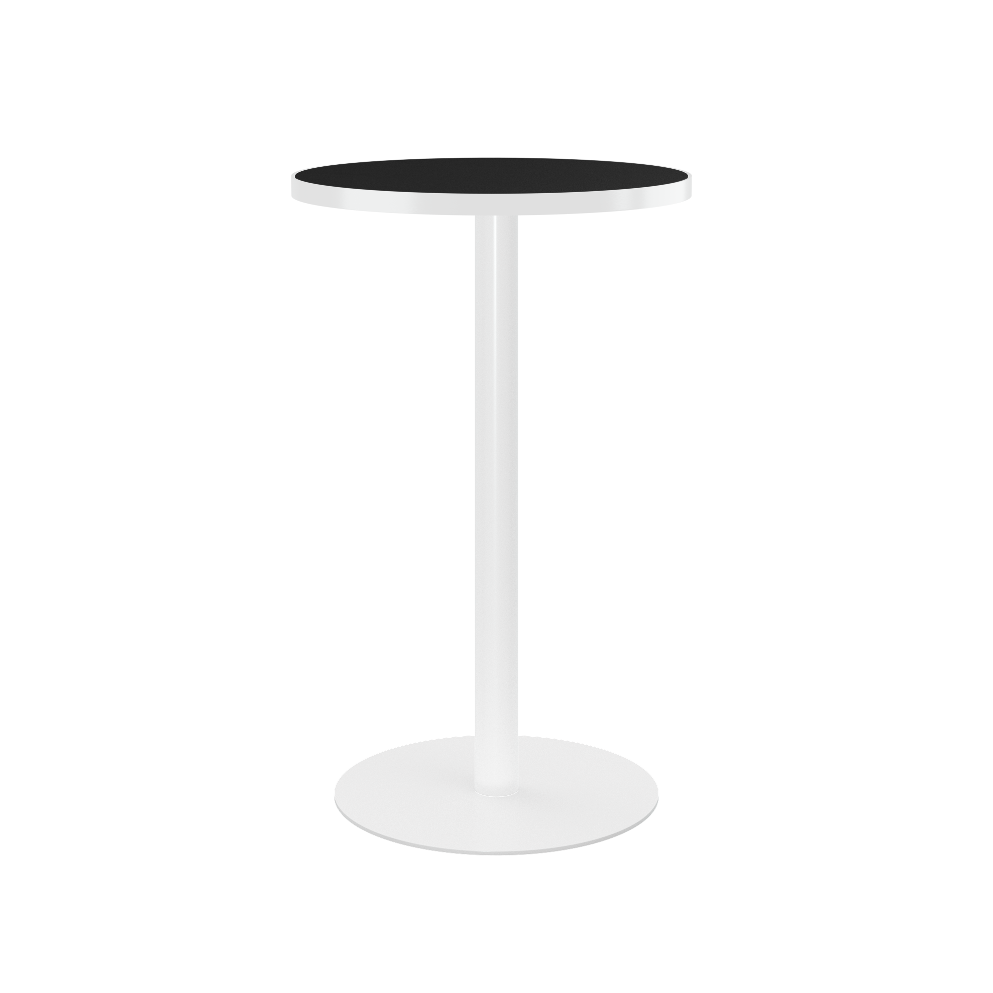 Halo Bar Table With Rim - Round