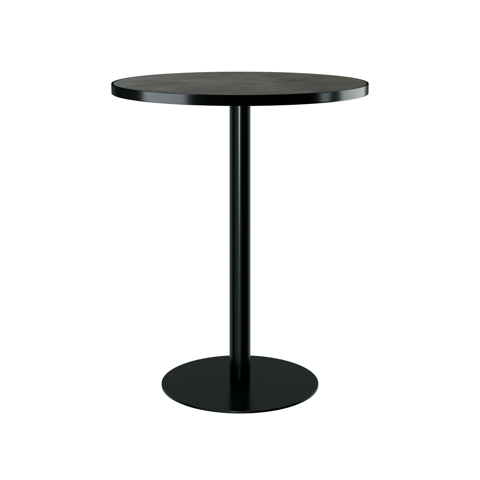 Halo Bar Table With Rim - Round