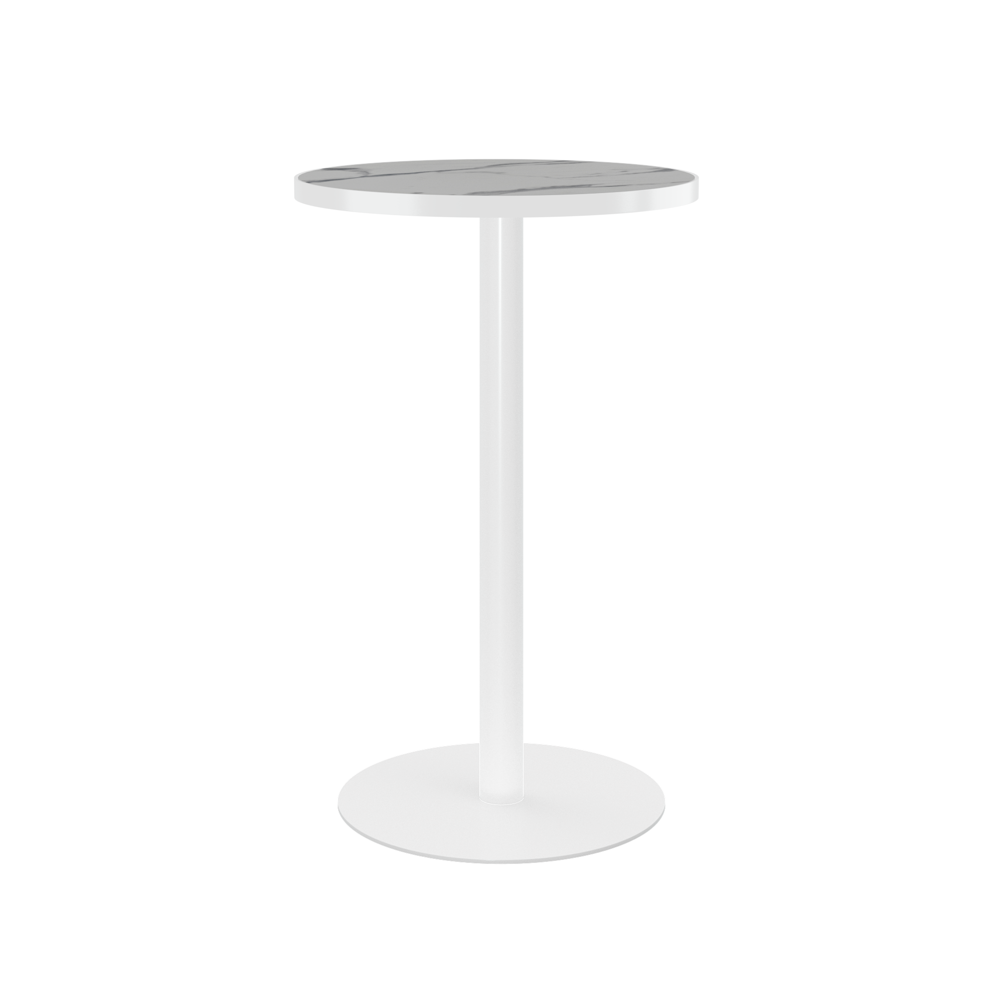 Halo Bar Table With Rim - Round