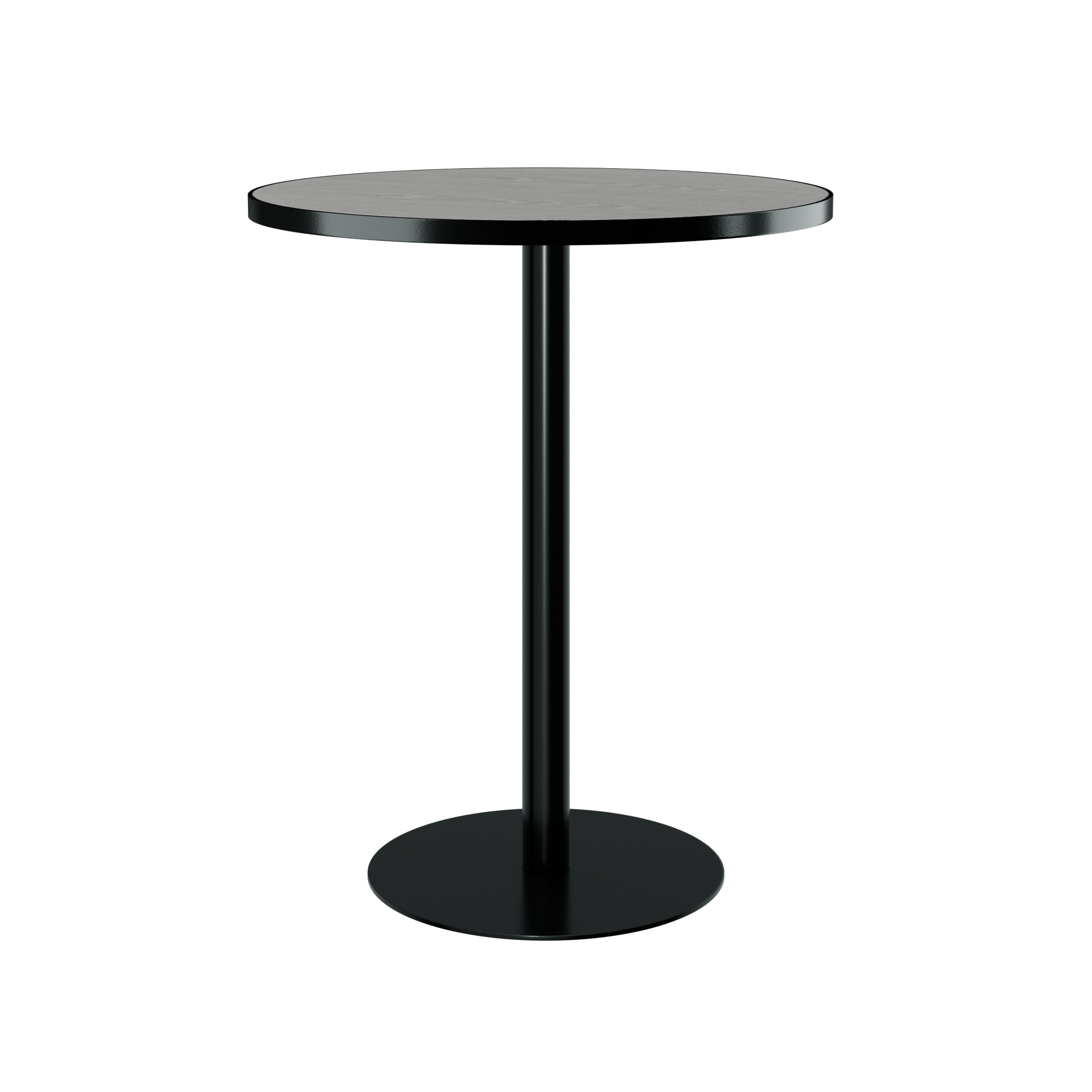 Halo Bar Table With Rim - Round