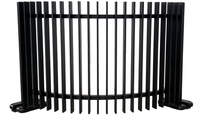Blade Fencing 2m Curved Panel