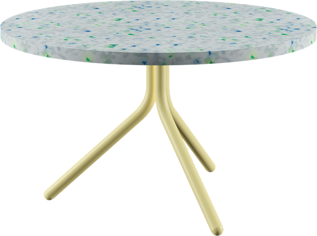 Poseidon Coffee Table - Neutral (Round)