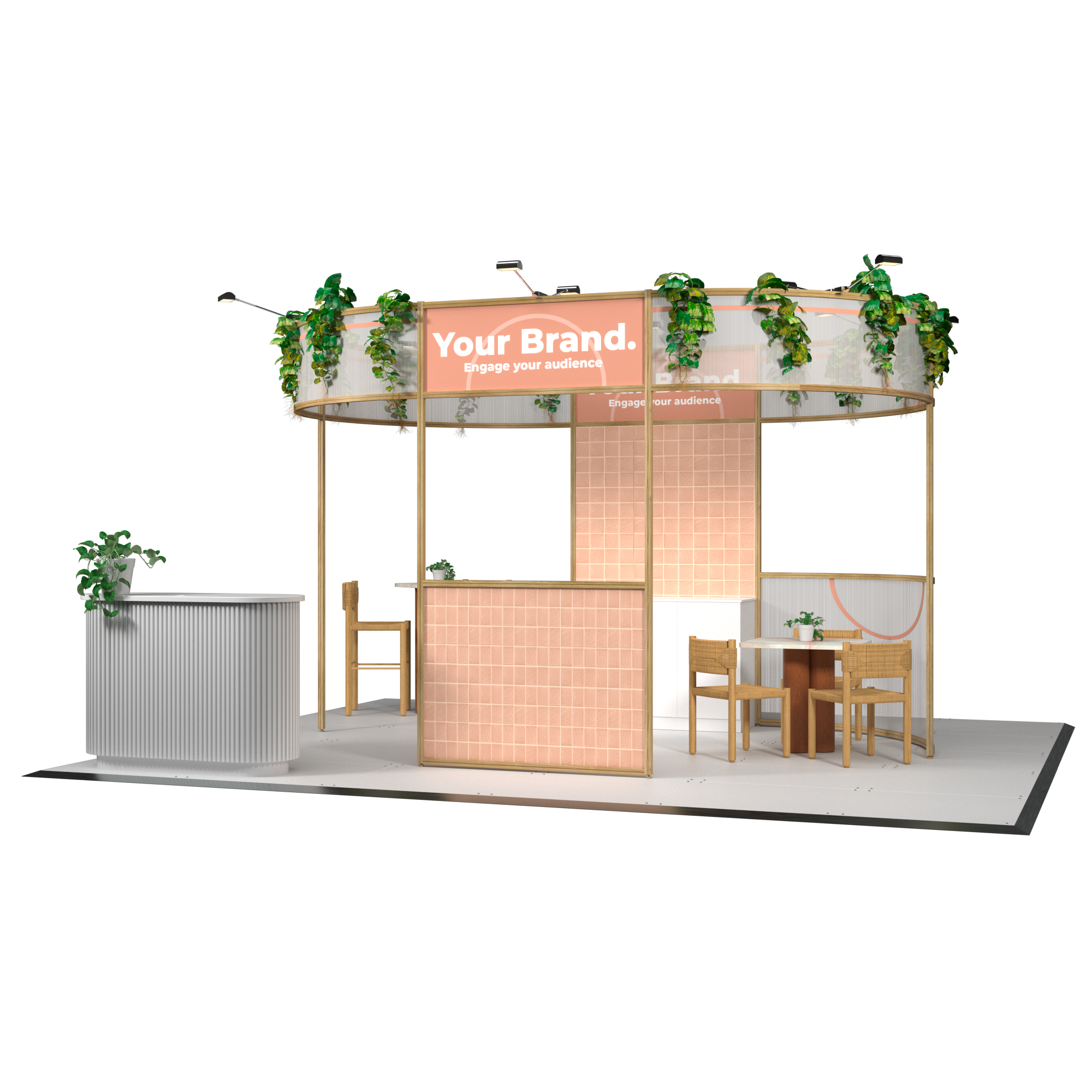 Salon - 6x6 Island