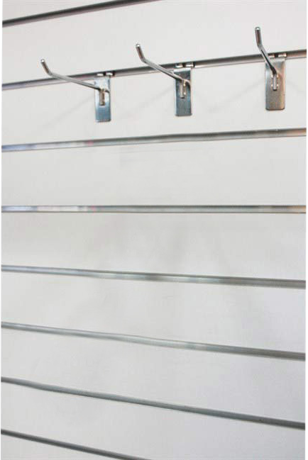 Slat Wall Hook (150mm) 2kg load limit