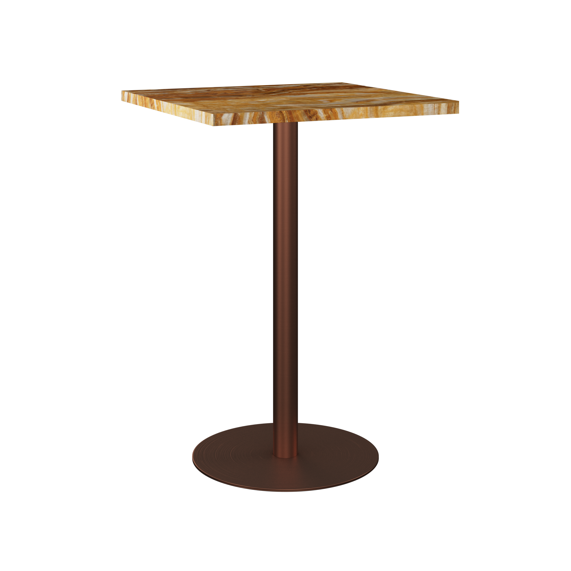 Halo Marble Bar Table - Square