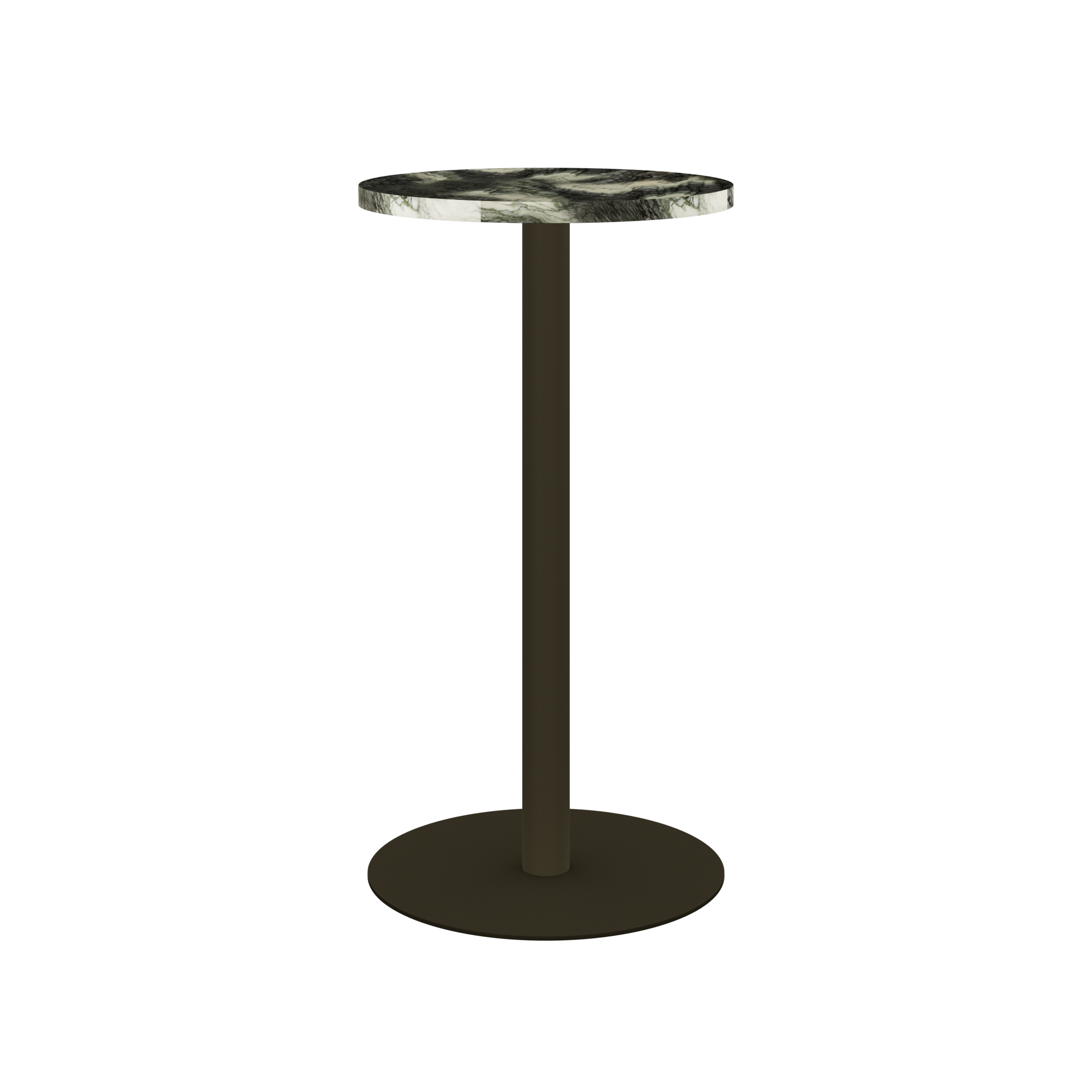 Halo Marble Bar Table - Round