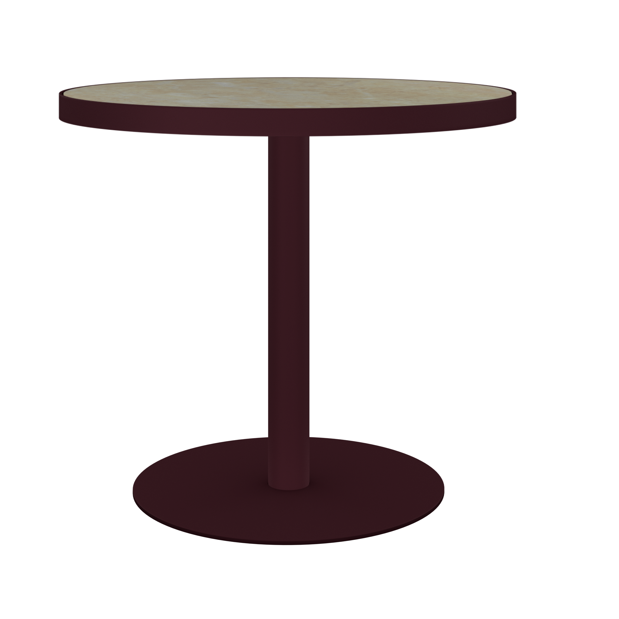 Halo Café Table With Rim - Round