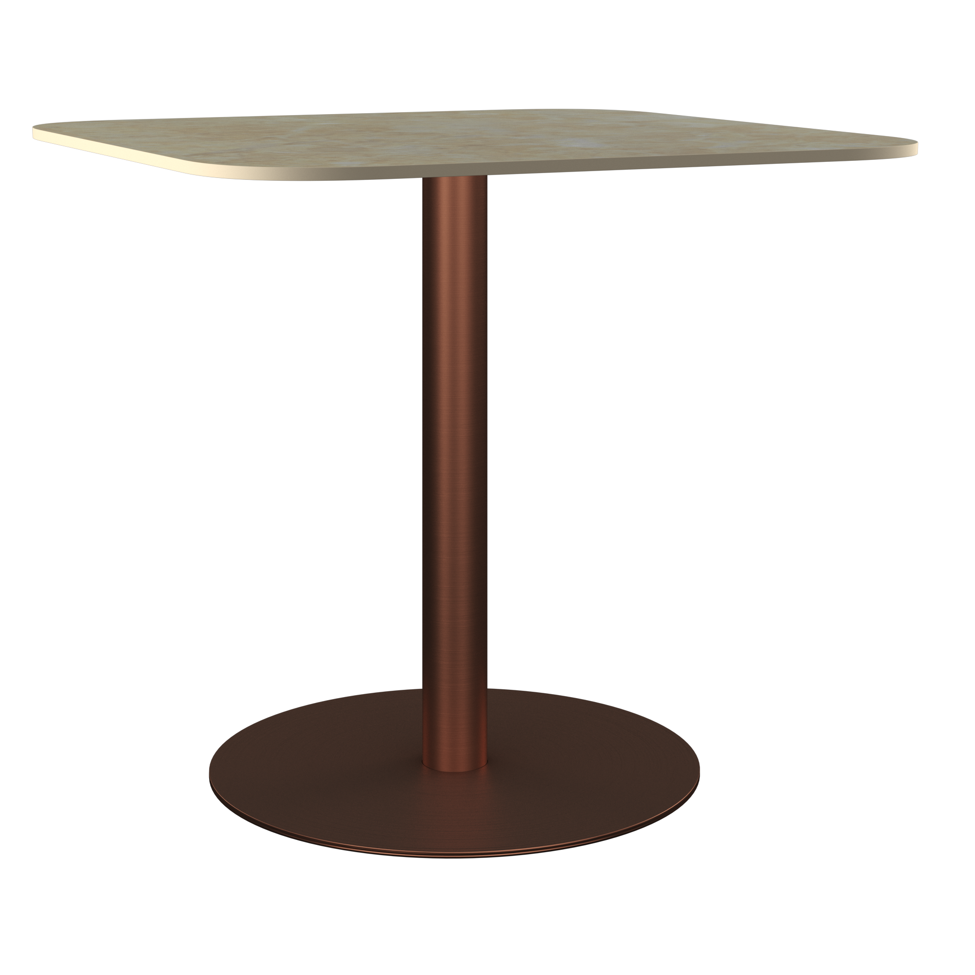 Halo Café Table - Rounded Square