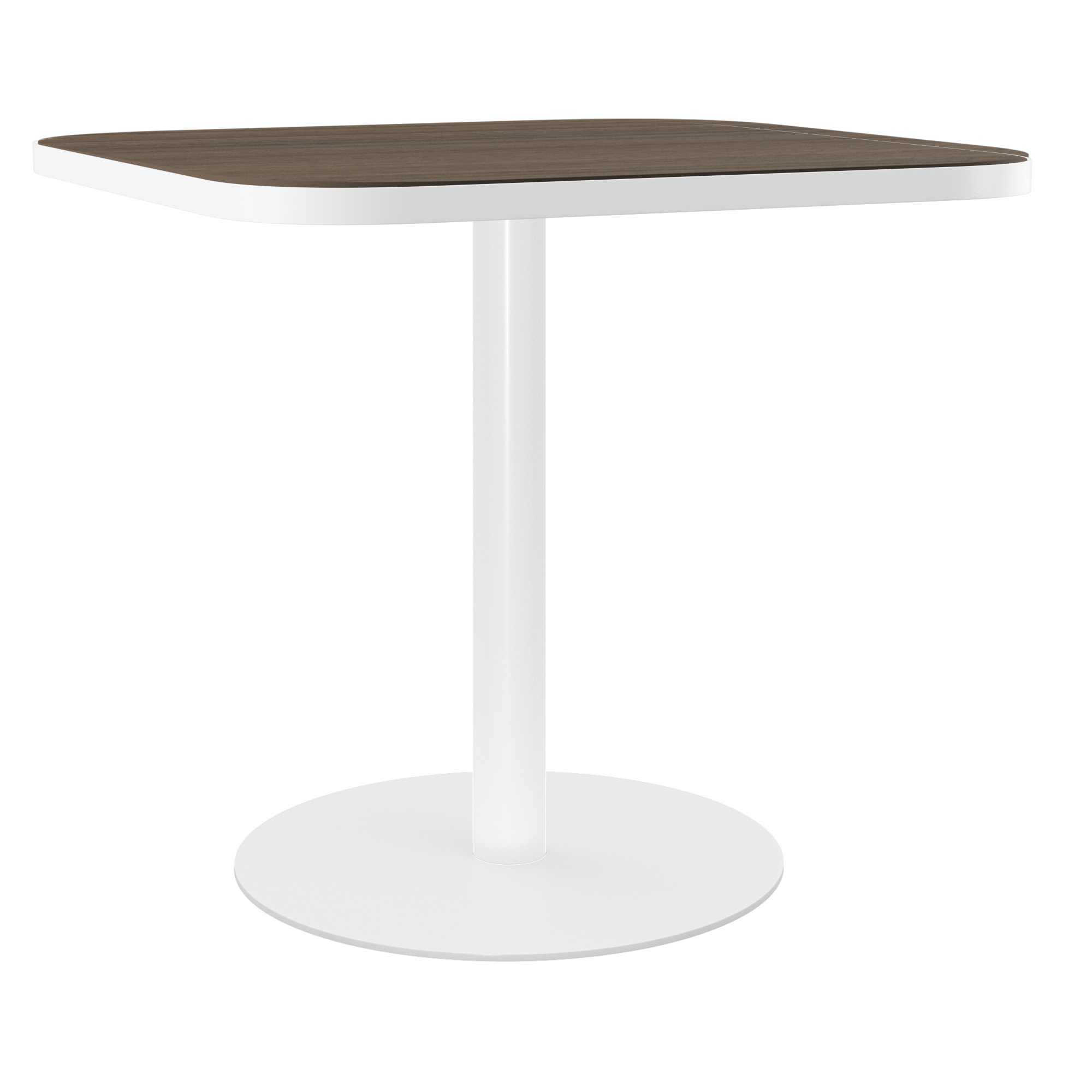 Halo Café Table With Rim - Rounded Square