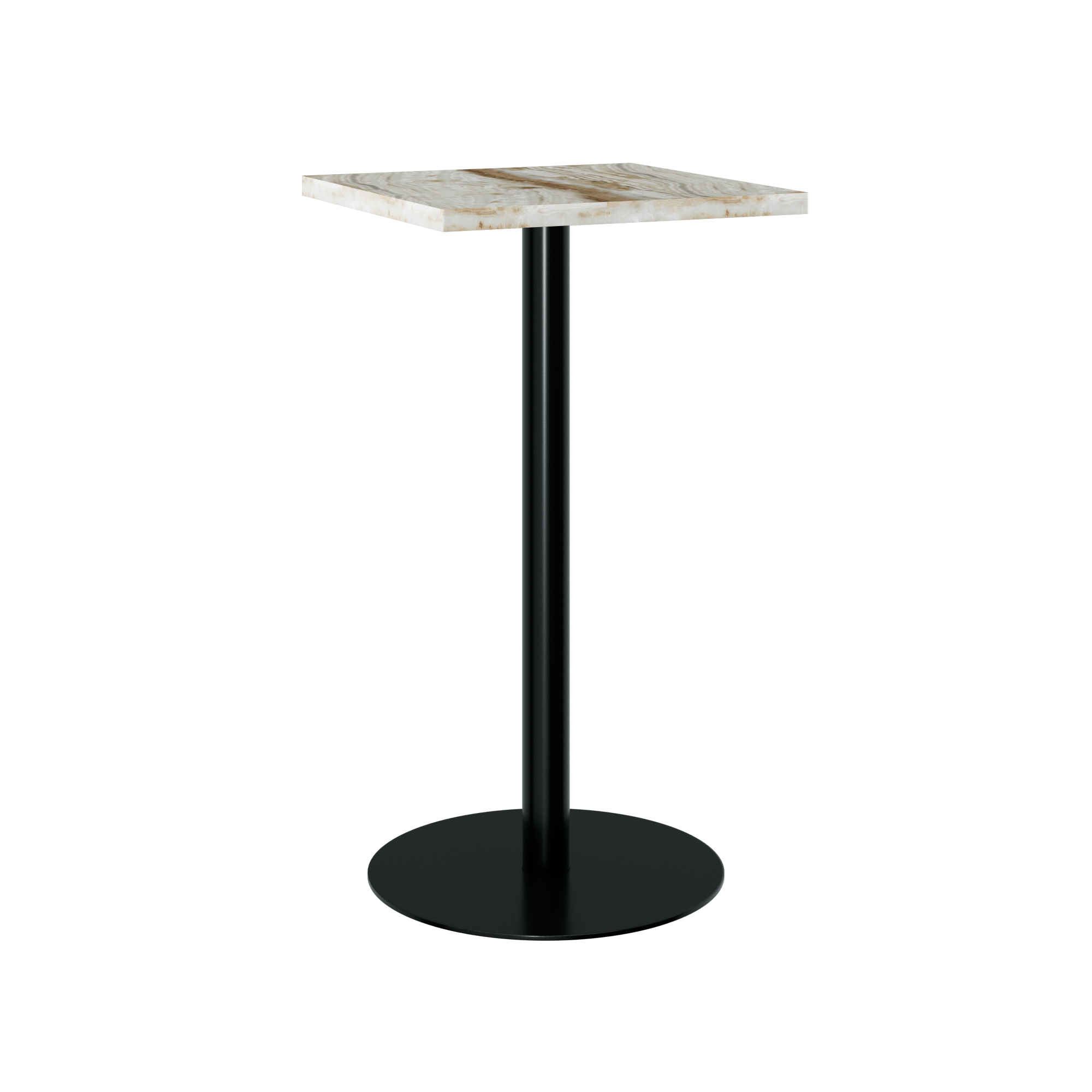 Halo Marble Bar Table - Square