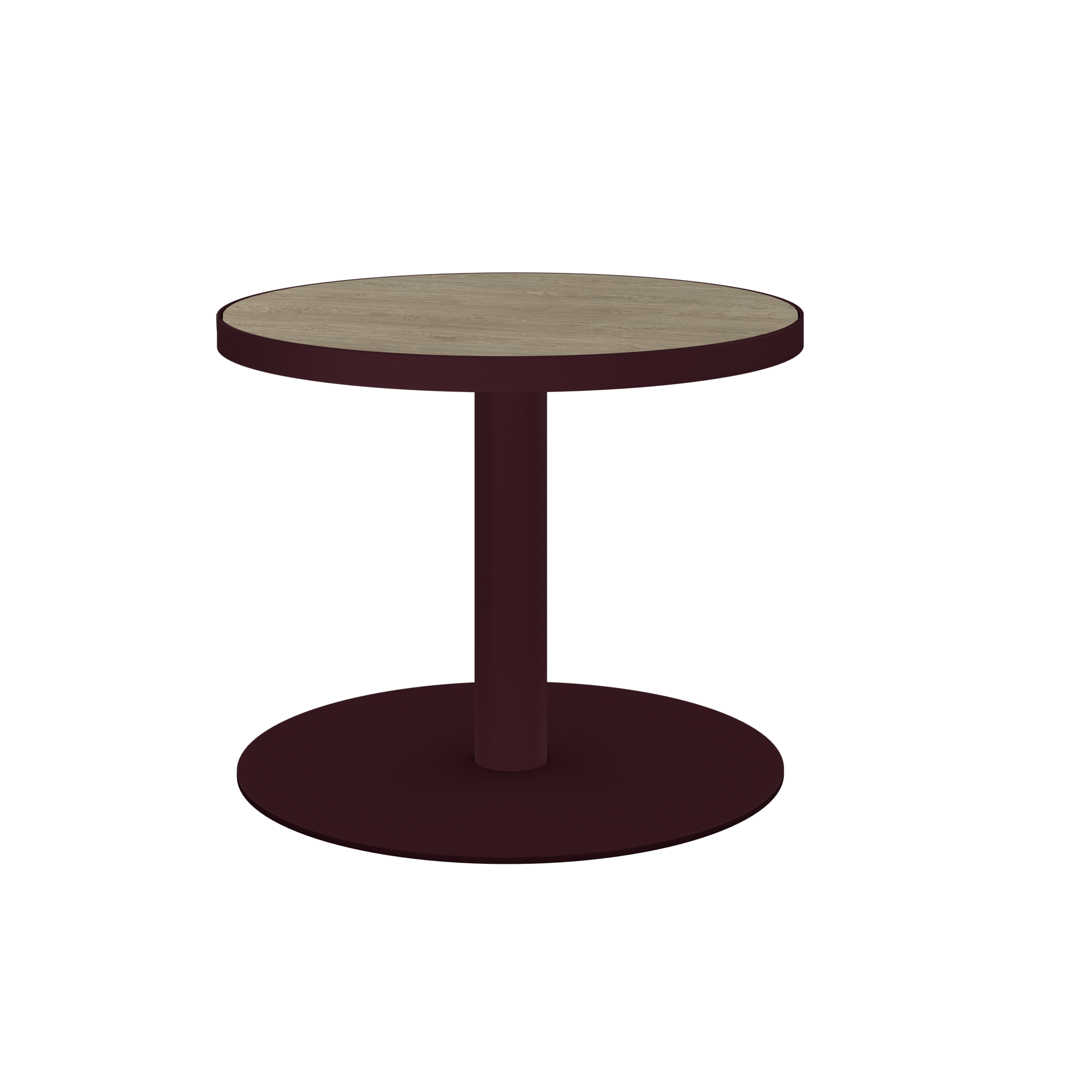 Halo Side Table - Round With Rim