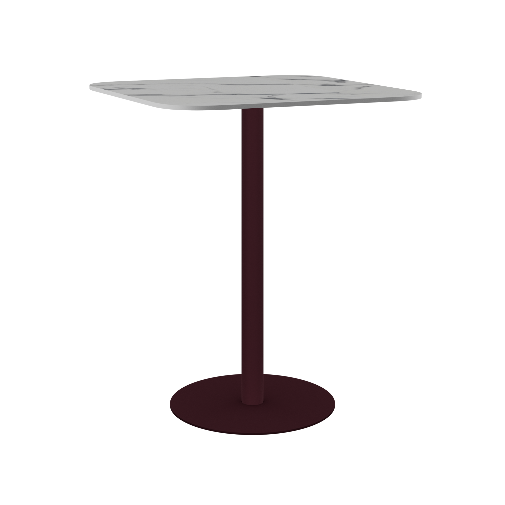 Halo Bar Table - Rounded Square