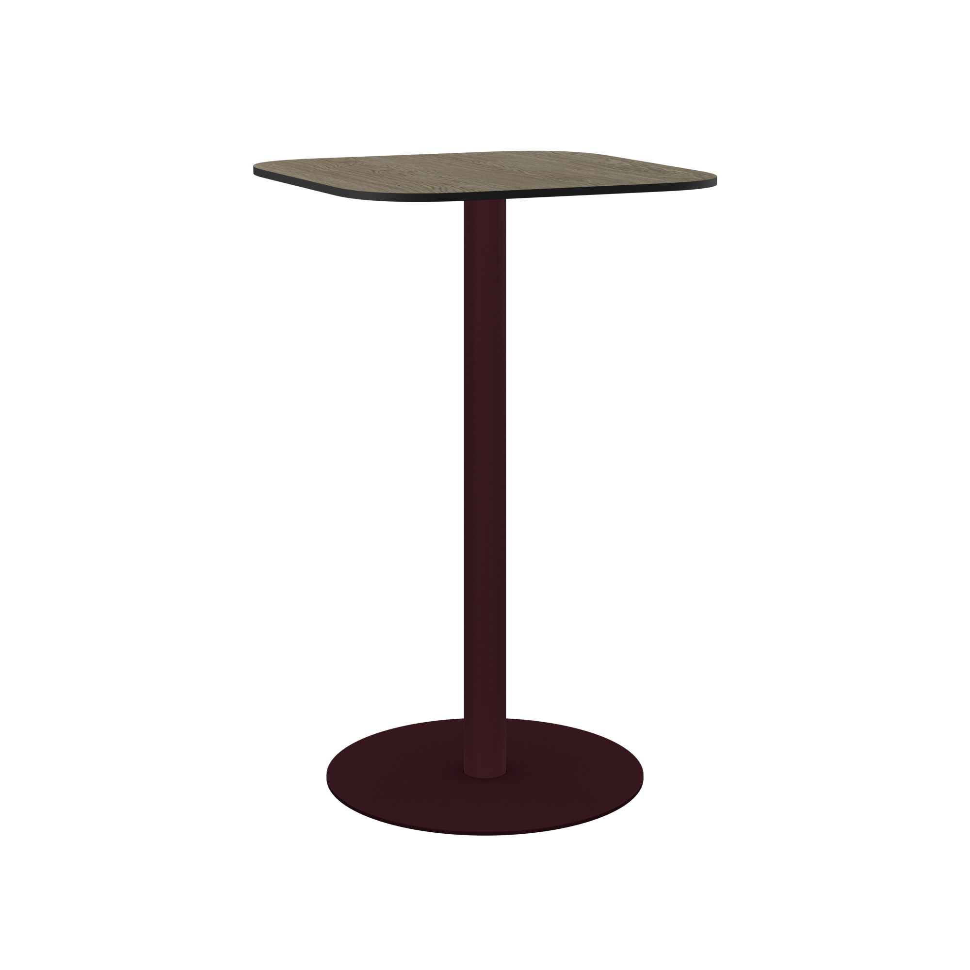 Halo Bar Table - Rounded Square