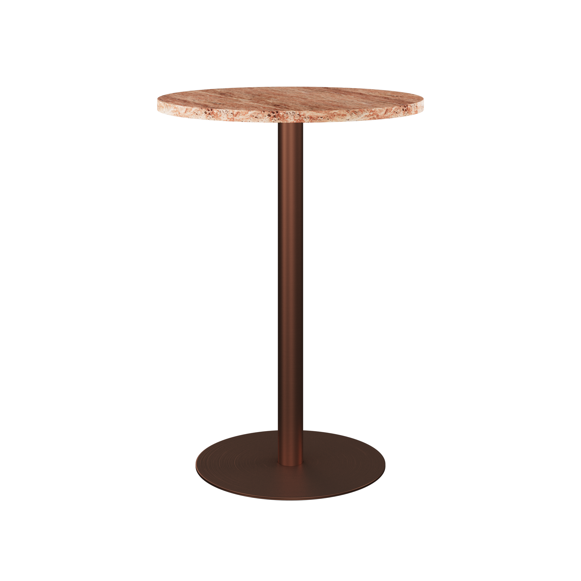 Halo Marble Bar Table - Round