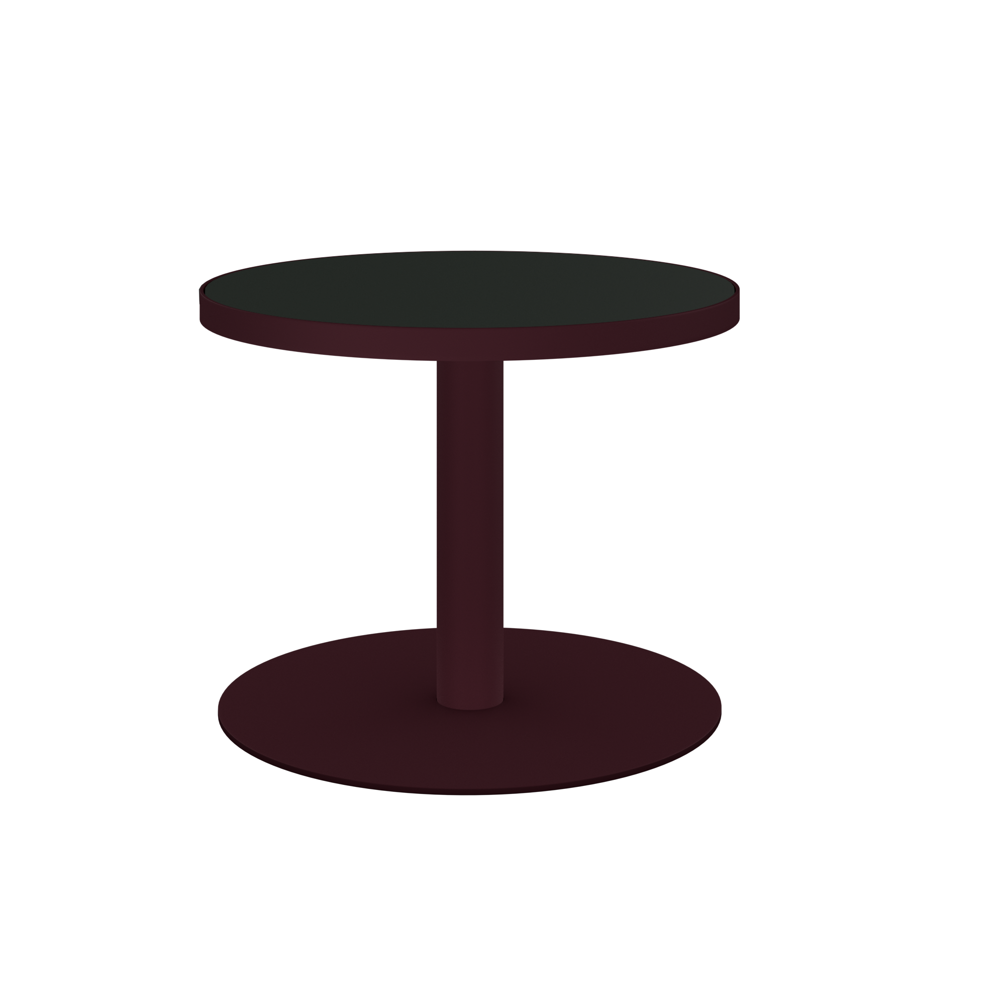 Halo Side Table - Round With Rim