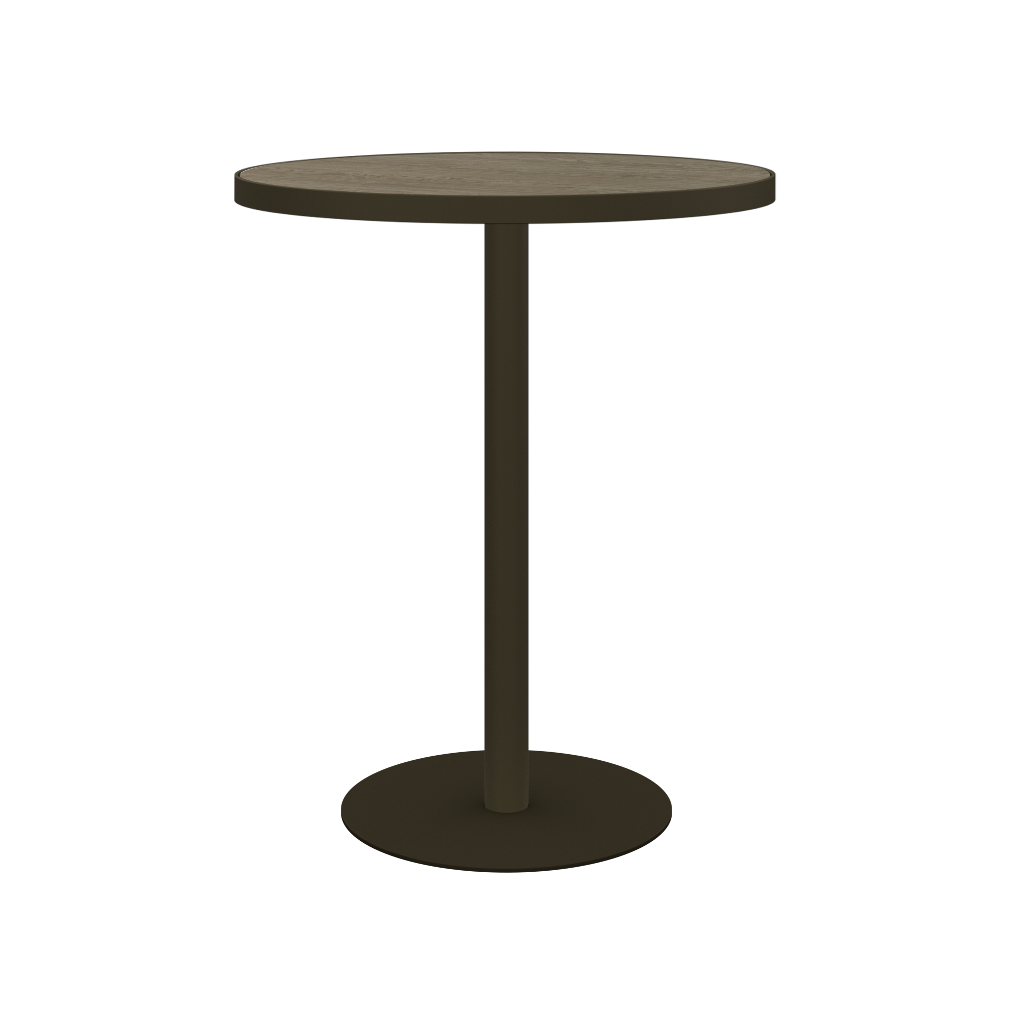 Halo Bar Table With Rim - Round