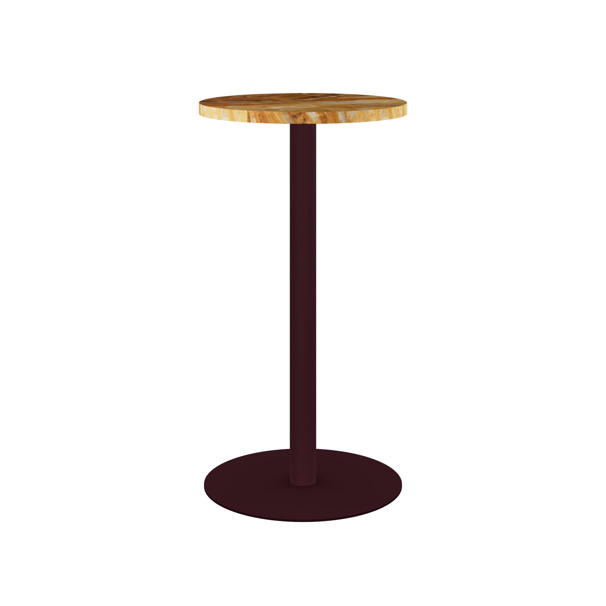 Halo Marble Bar Table - Round