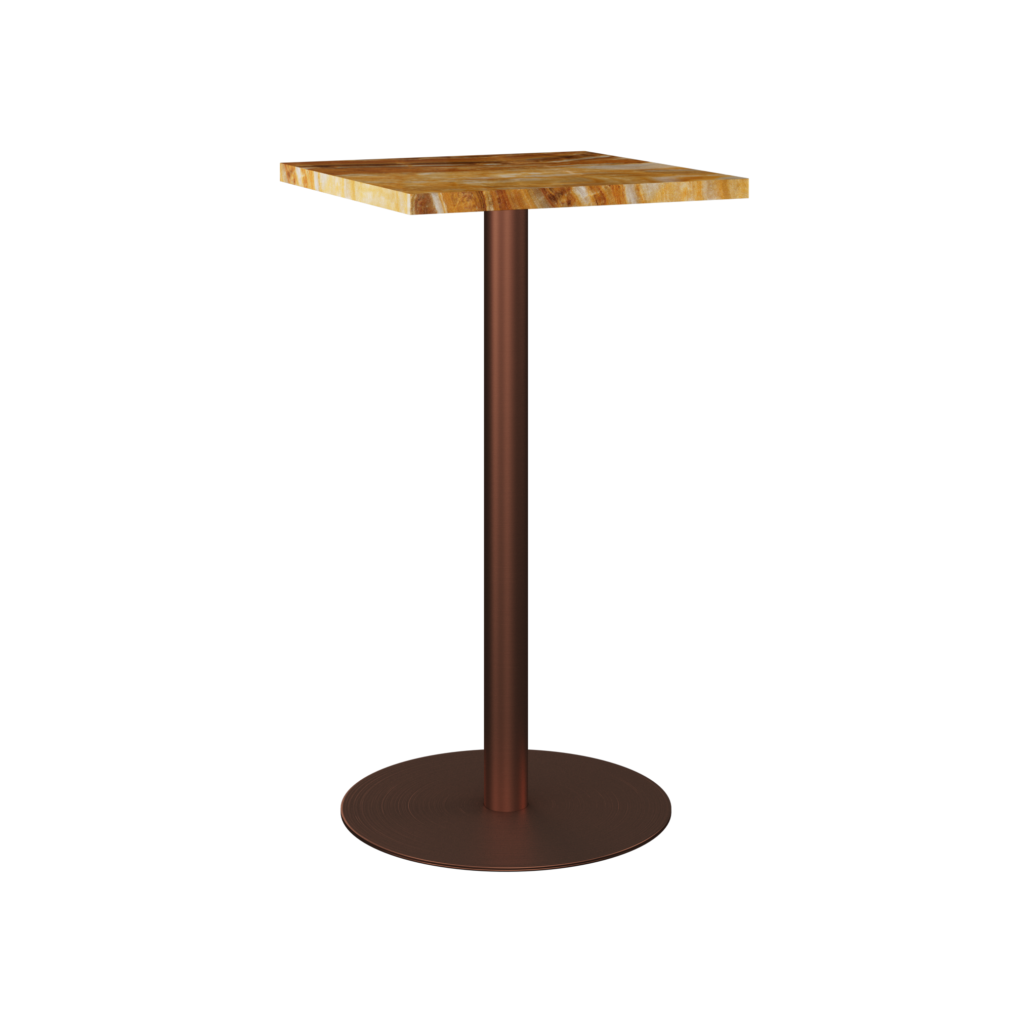 Halo Marble Bar Table - Square