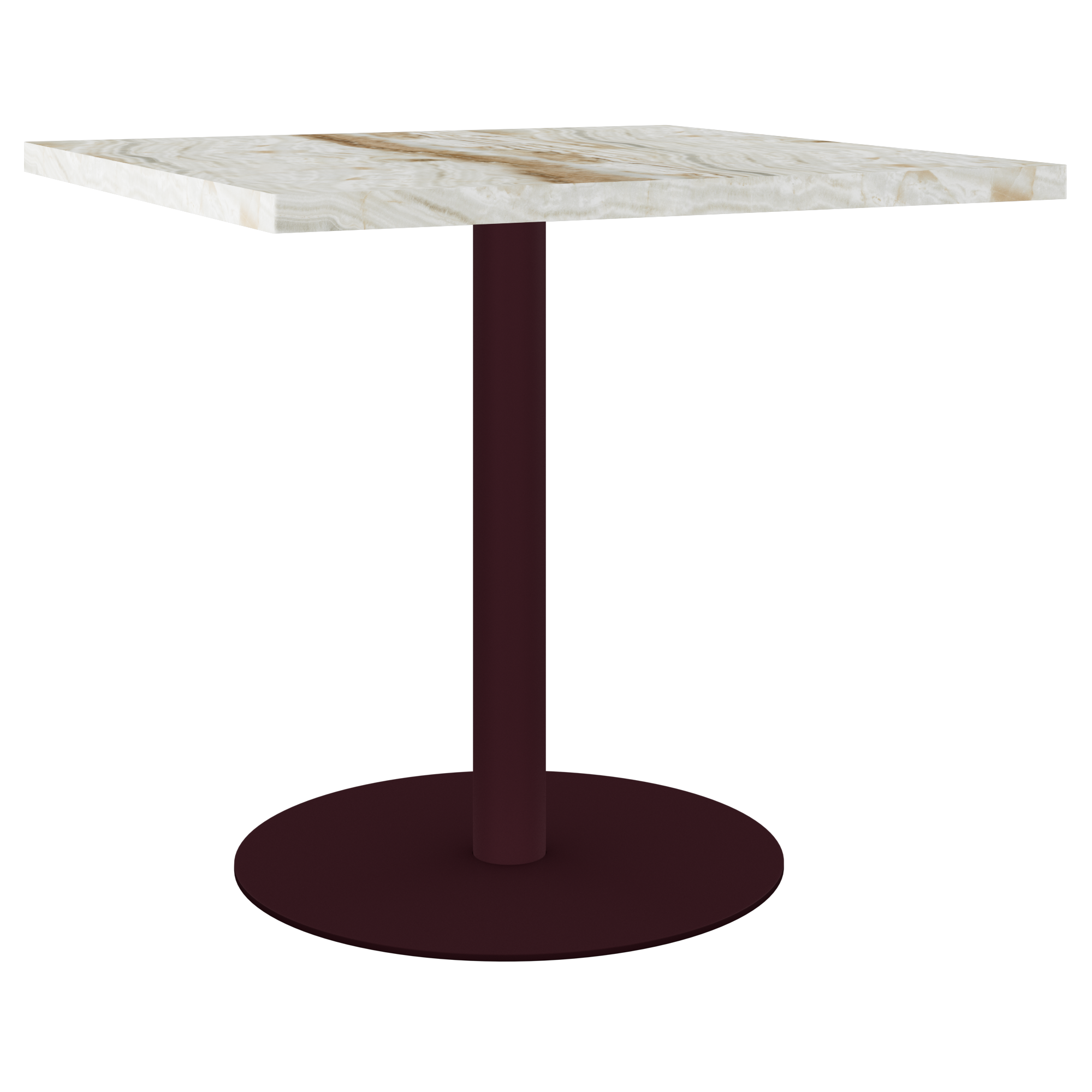 Halo Marble Café Table - Square