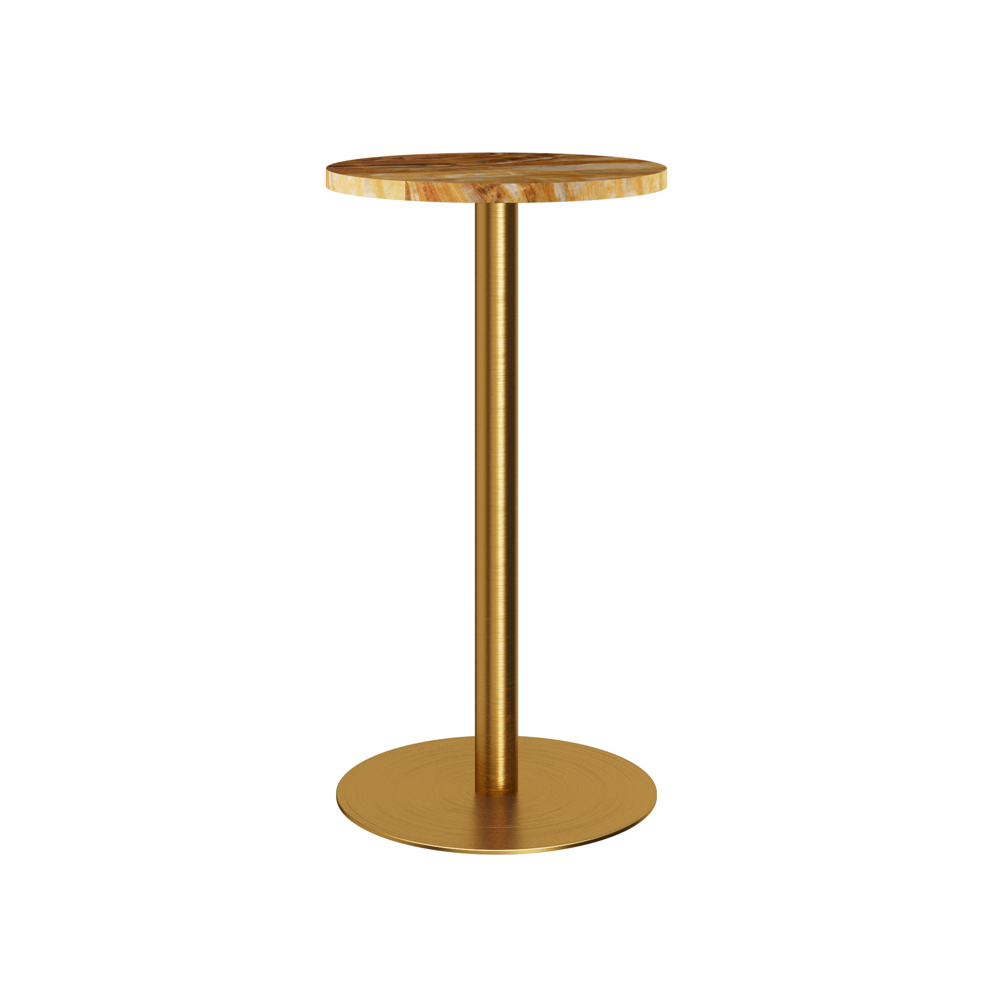 Halo Marble Bar Table - Round