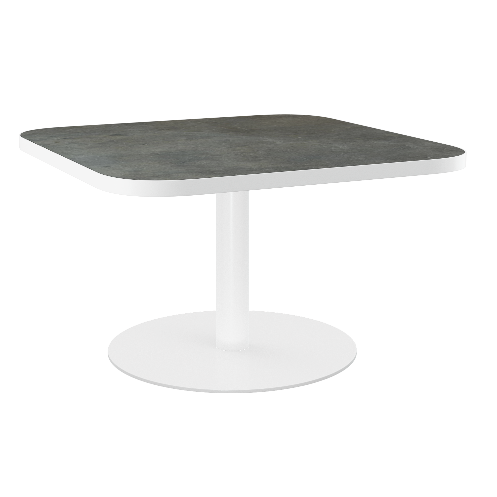 Halo Coffee Table - Rounded Square With Rim