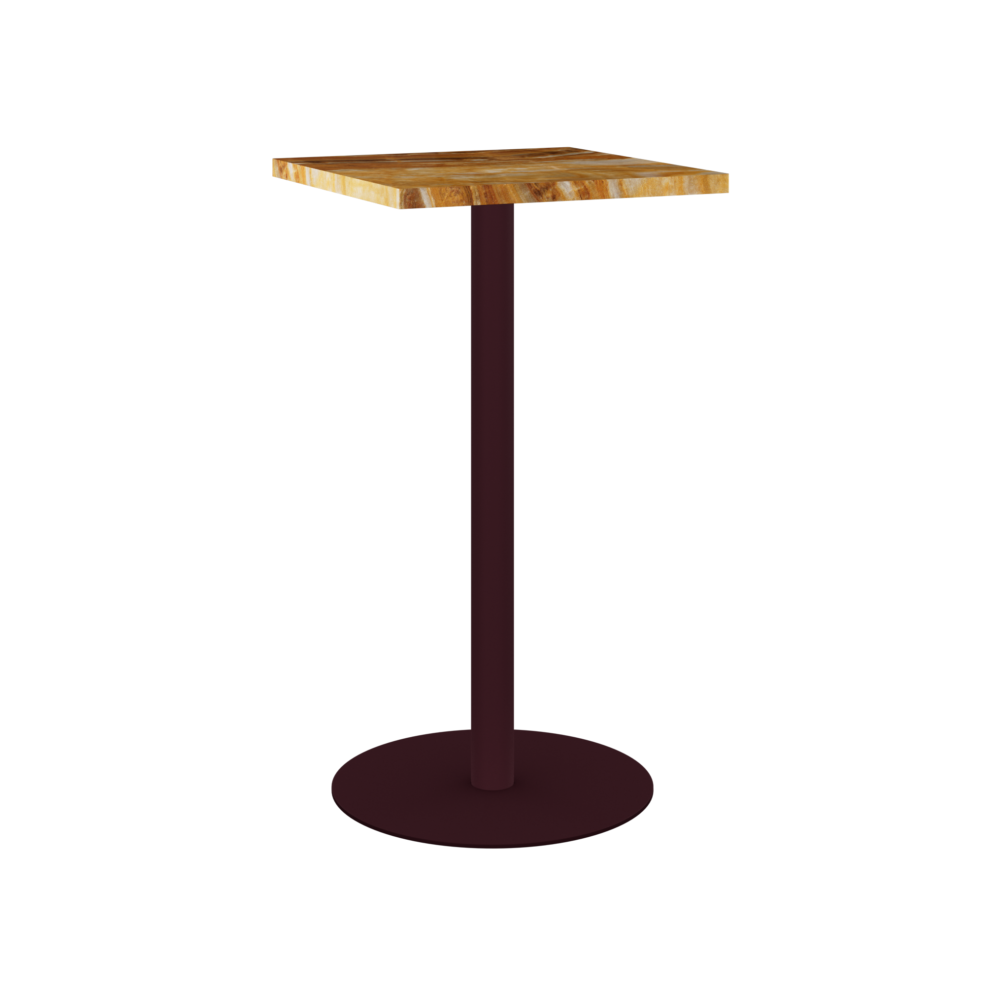 Halo Marble Bar Table - Square