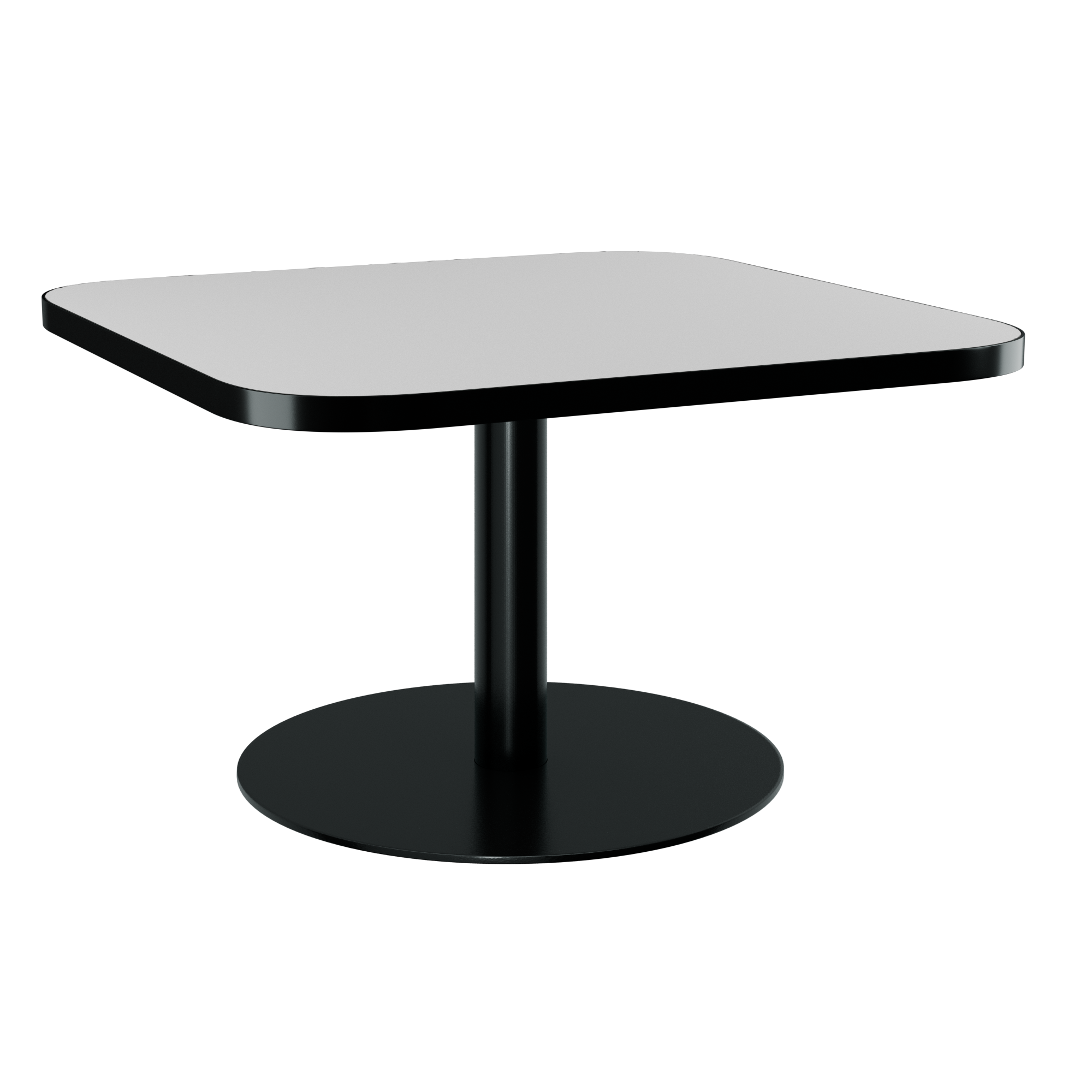 Halo Coffee Table - Rounded Square With Rim