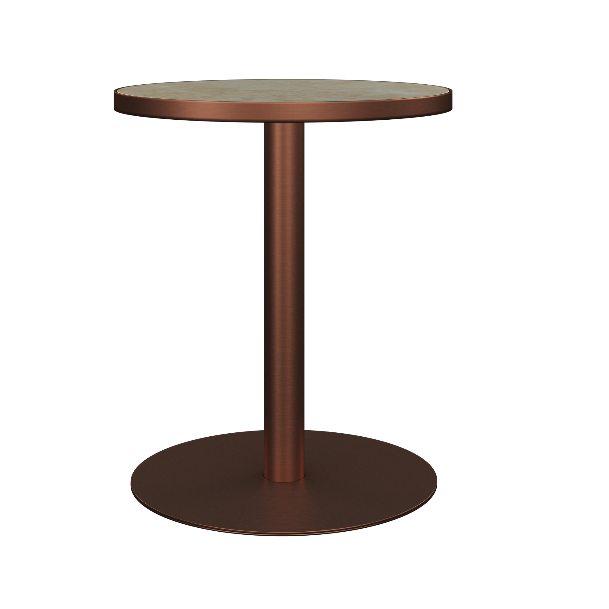 Halo Café Table With Rim - Round