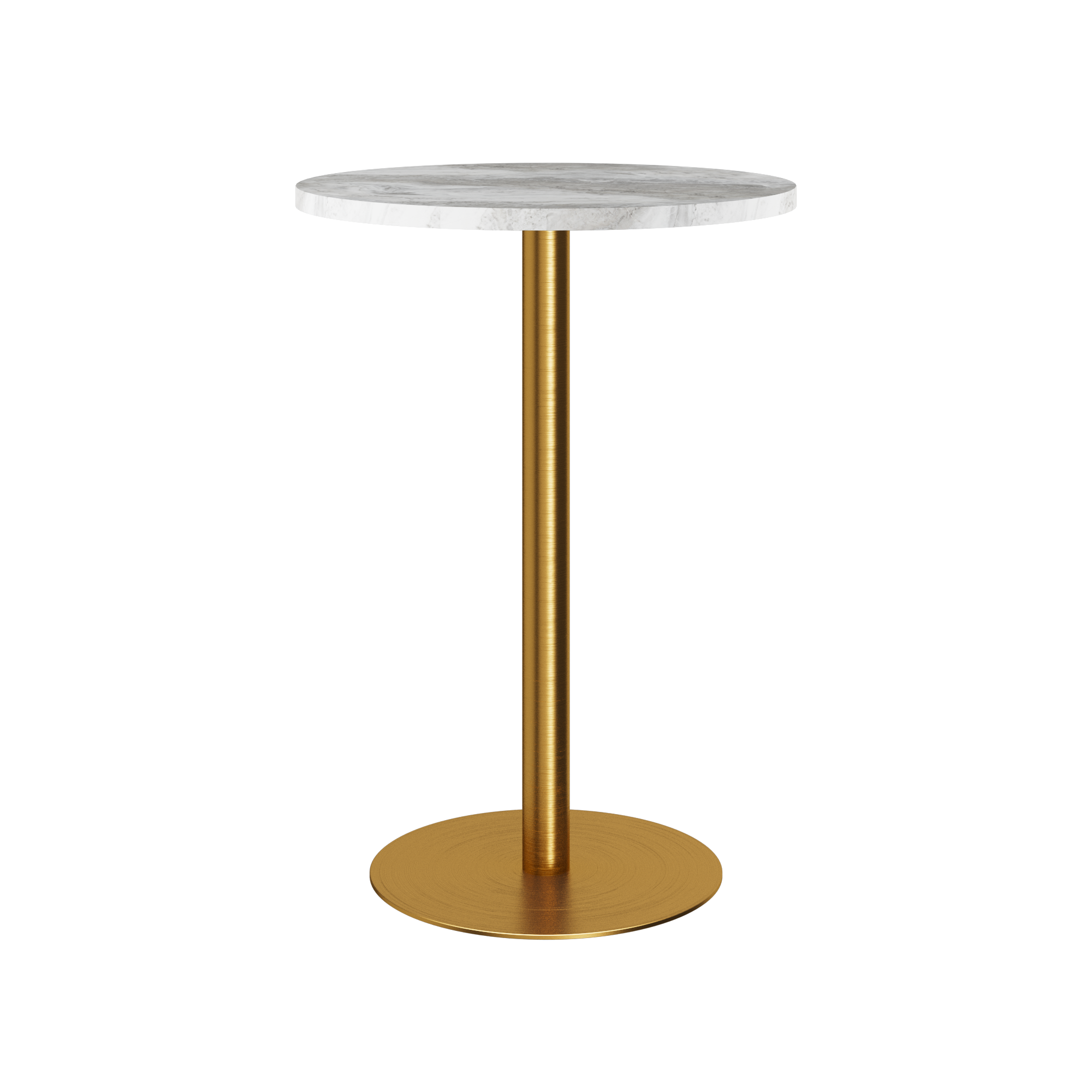 Halo Marble Bar Table - Round