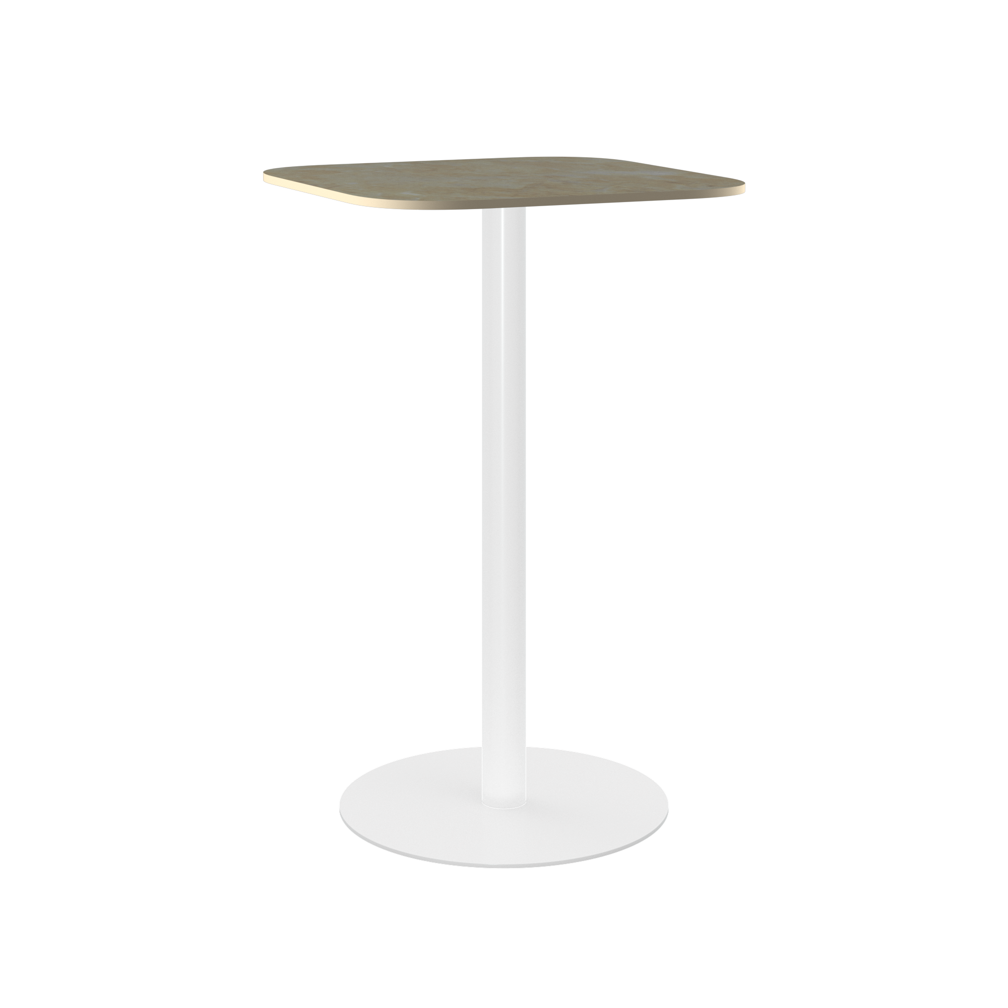 Halo Bar Table - Rounded Square
