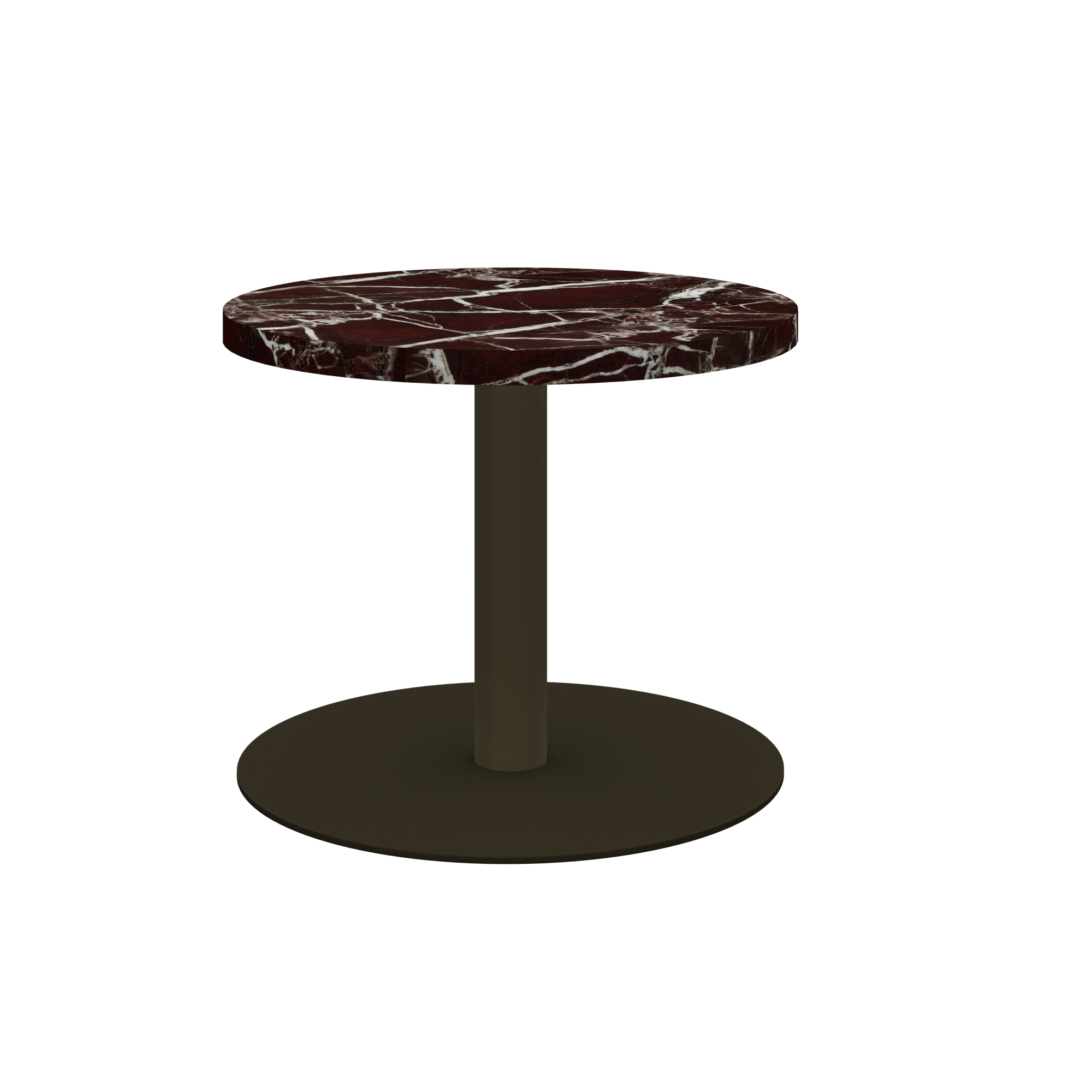 Halo Marble Side Table - Round