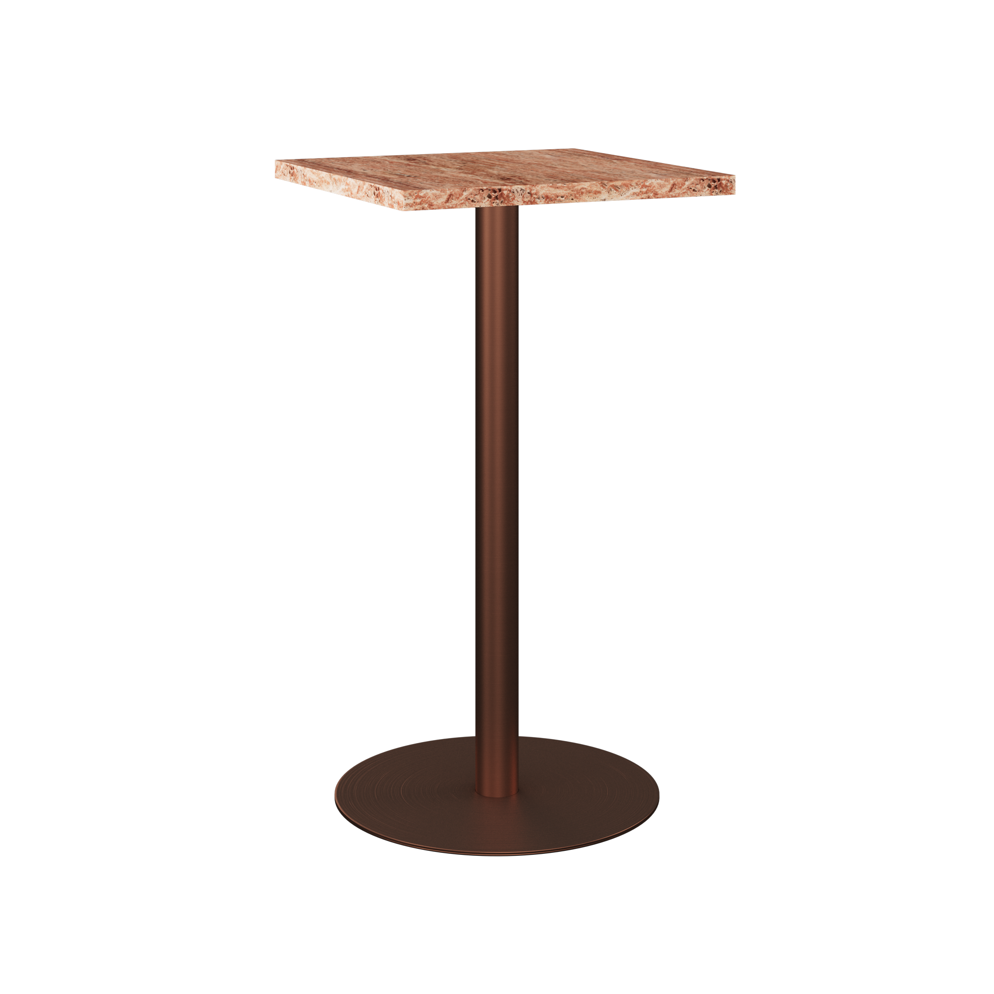 Halo Marble Bar Table - Square