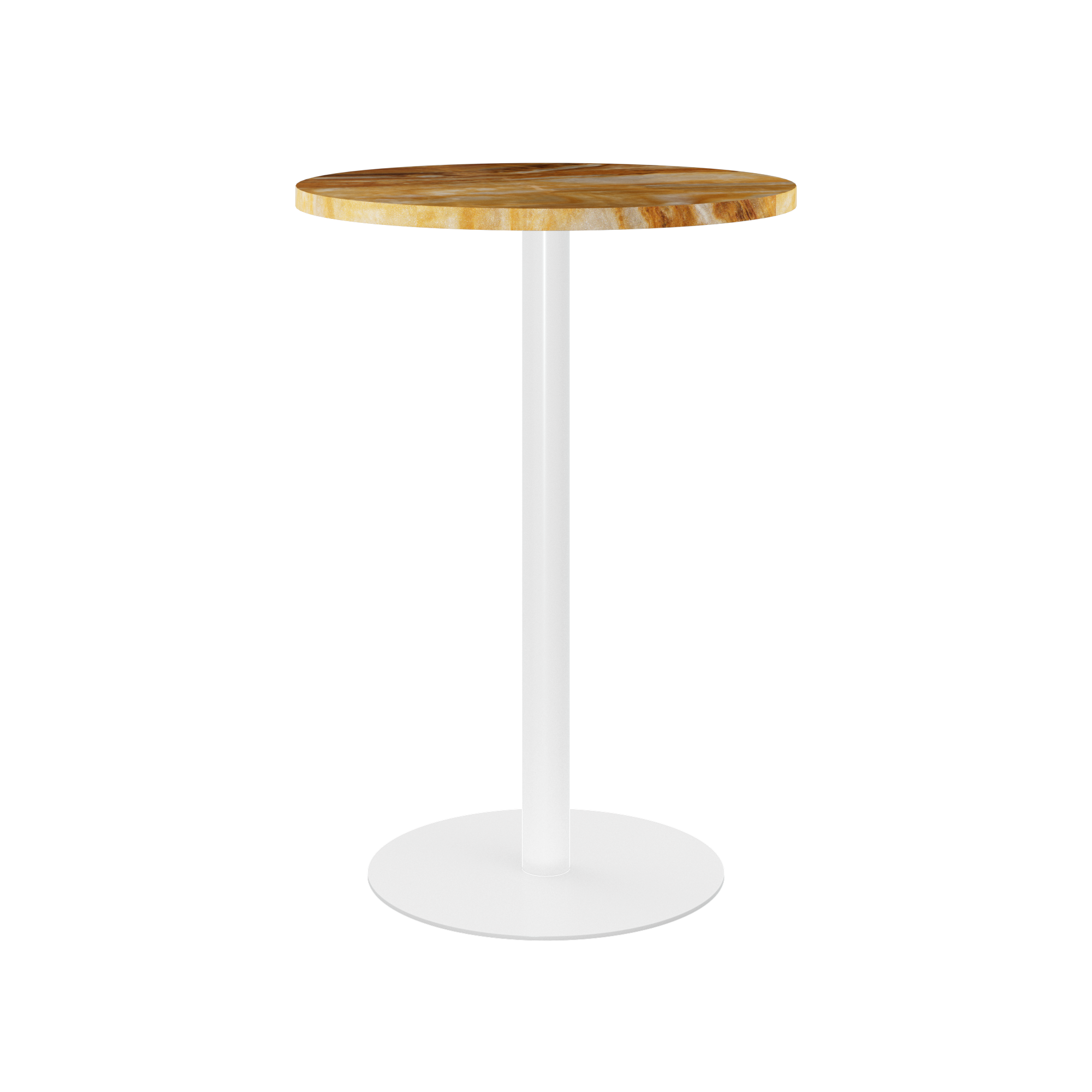 Halo Marble Bar Table - Round
