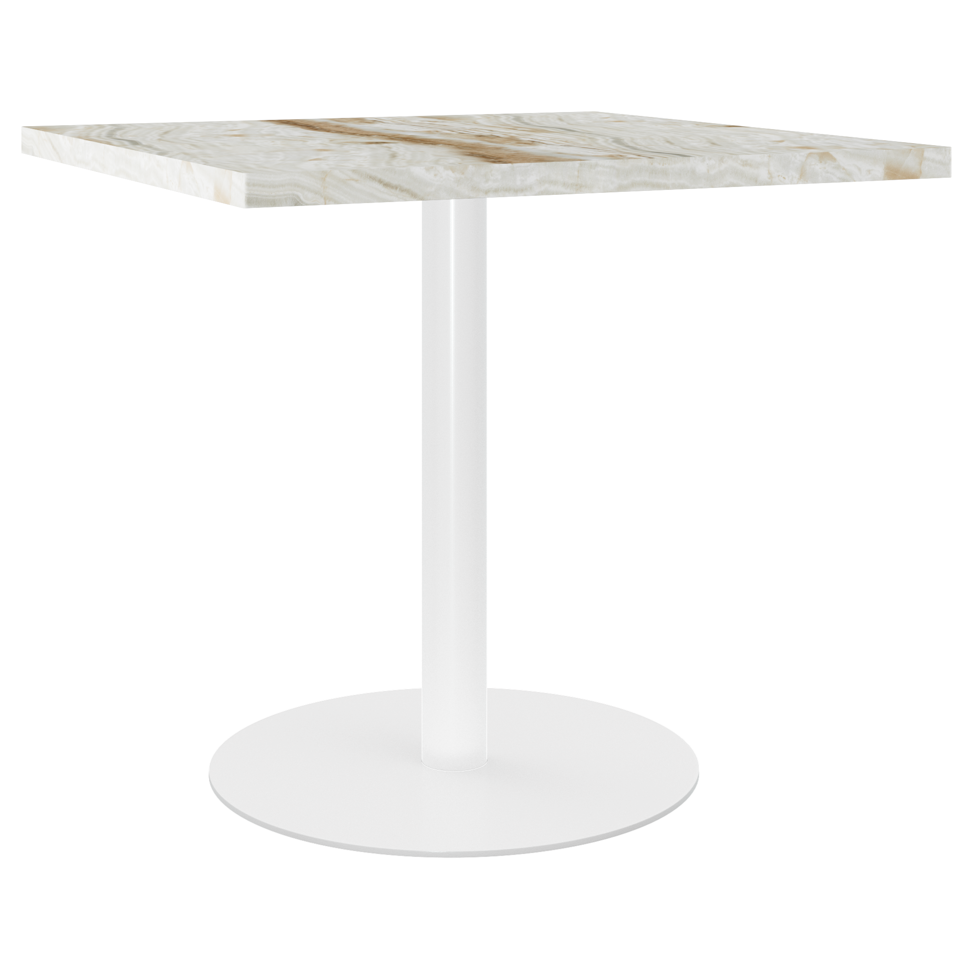 Halo Marble Café Table - Square