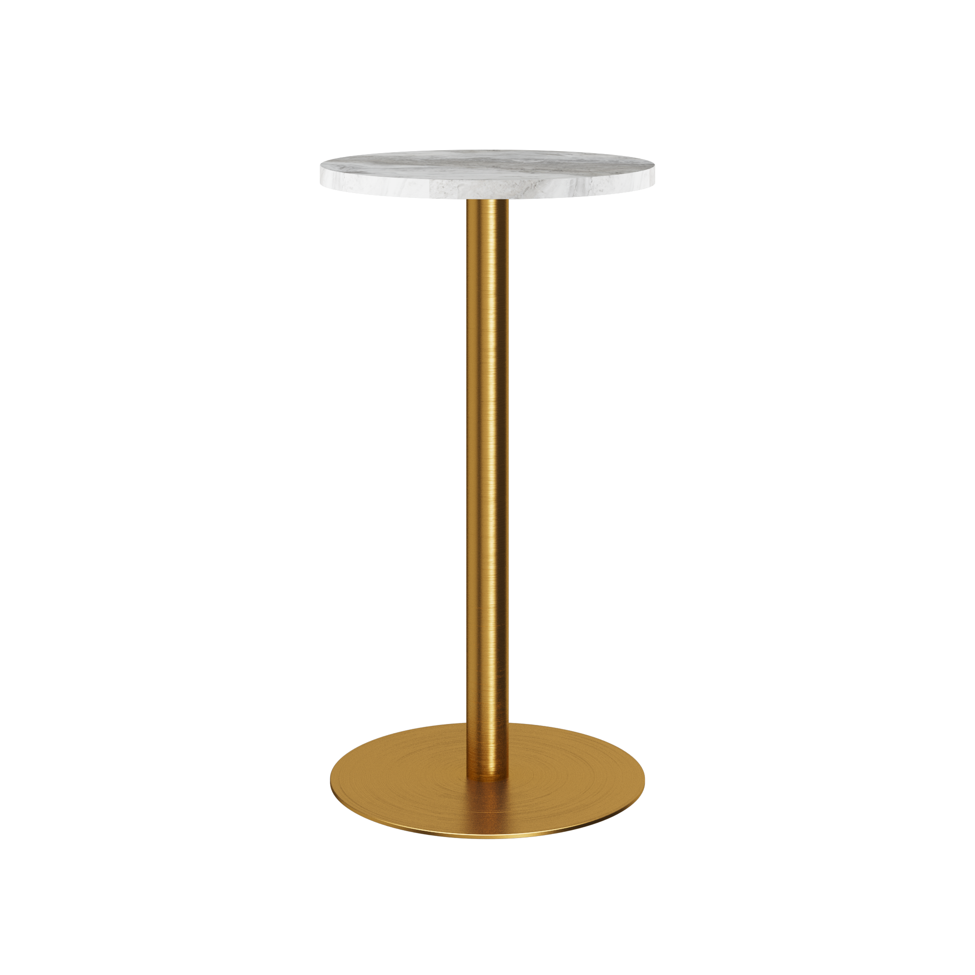 Halo Marble Bar Table - Round