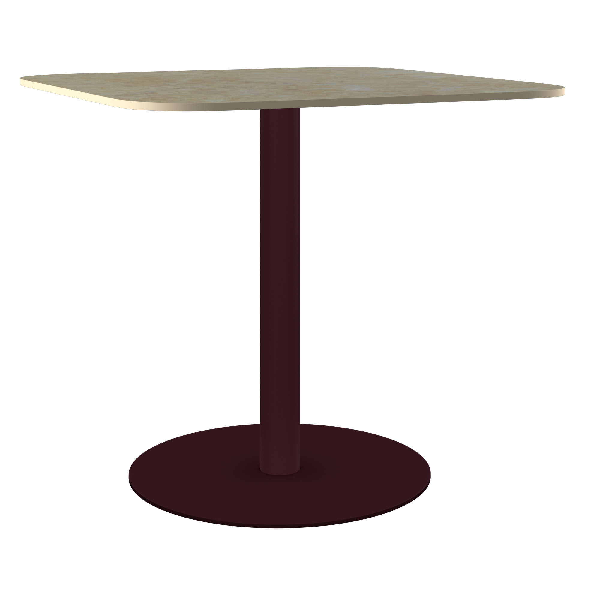Halo Café Table - Rounded Square