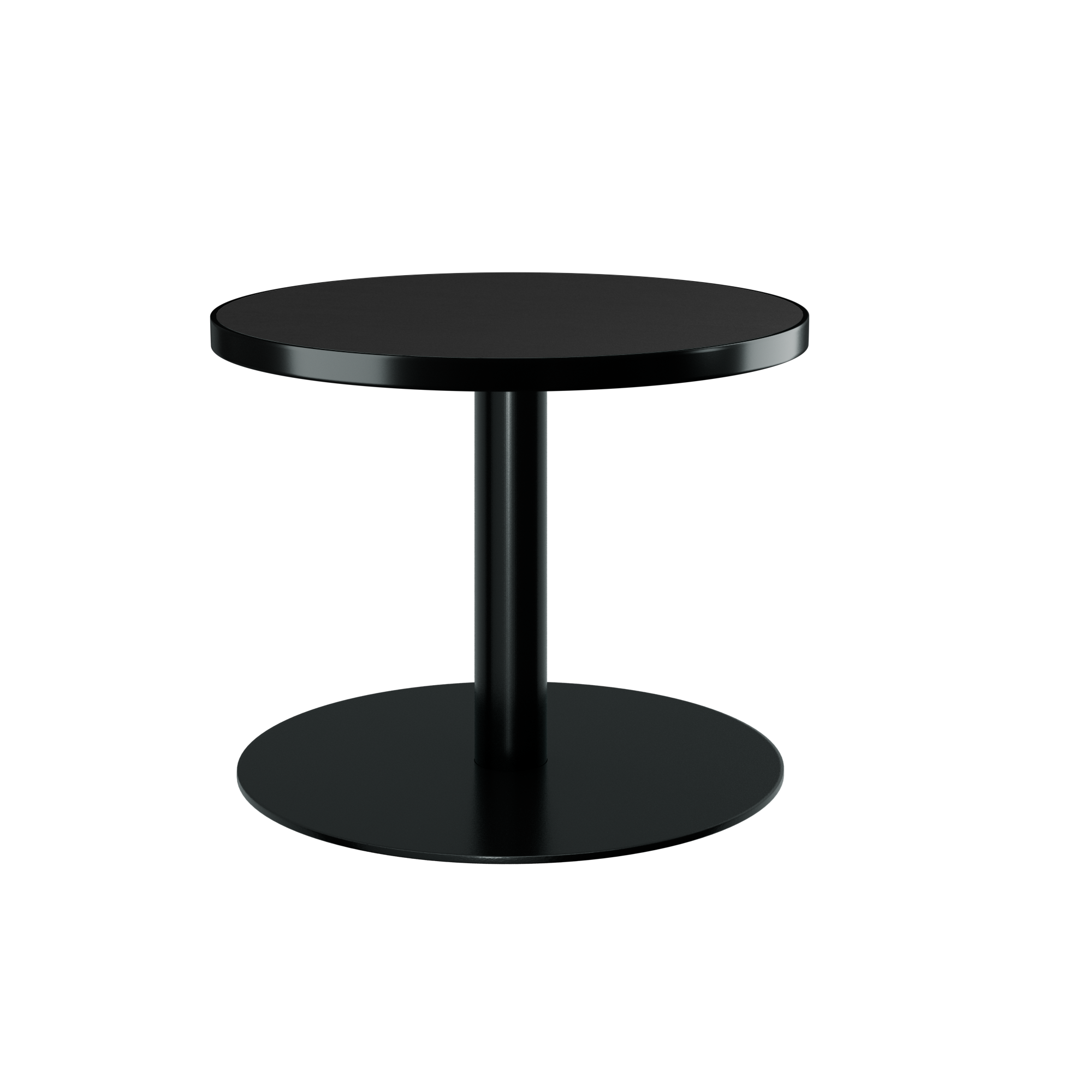 Halo Side Table - Round With Rim