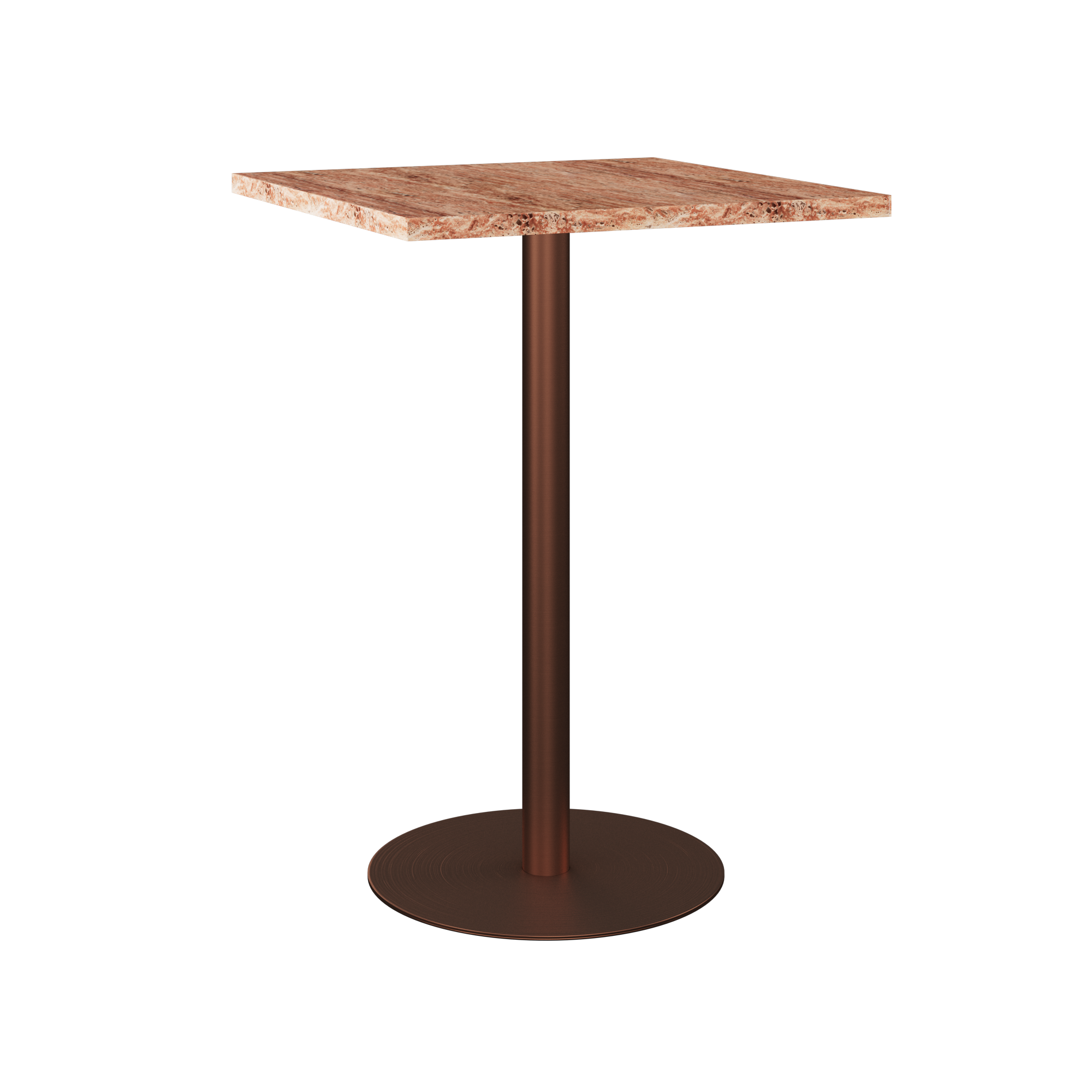 Halo Marble Bar Table - Square