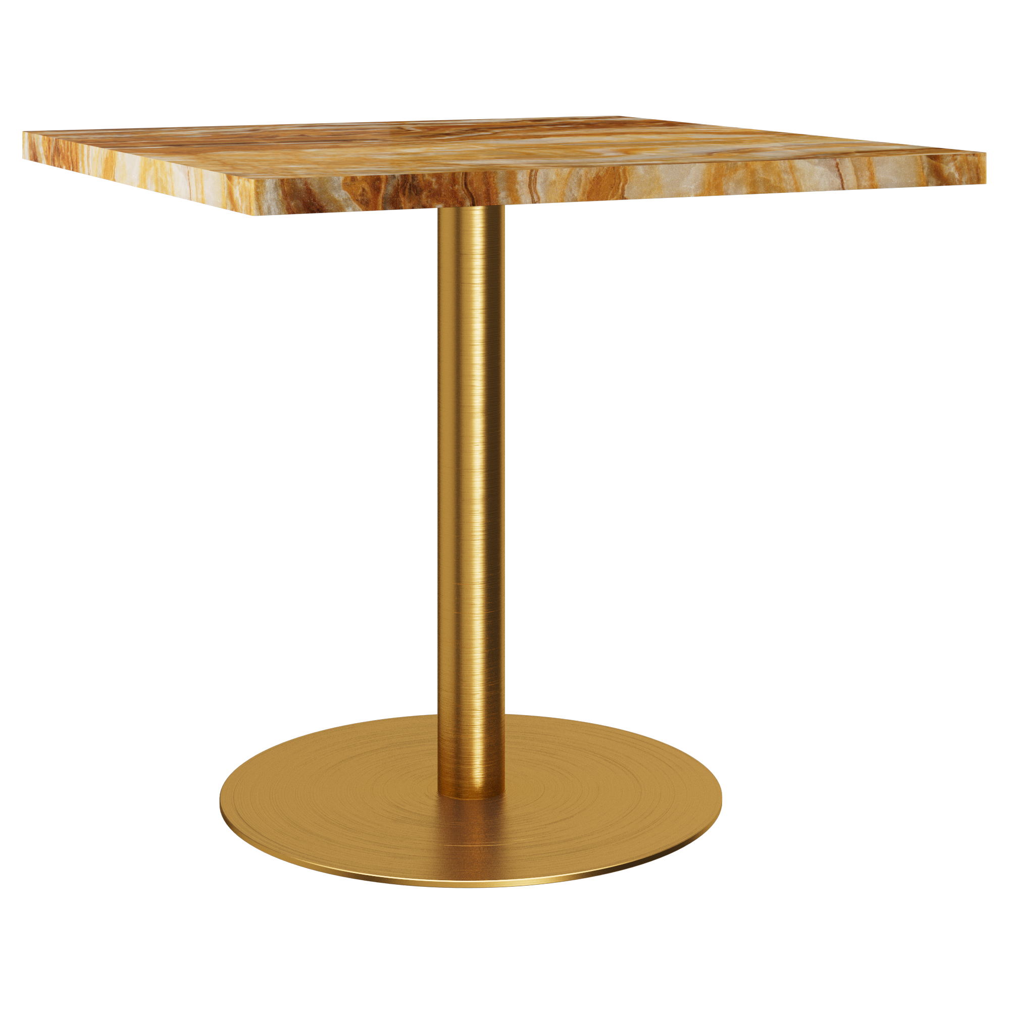 Halo Marble Café Table - Square