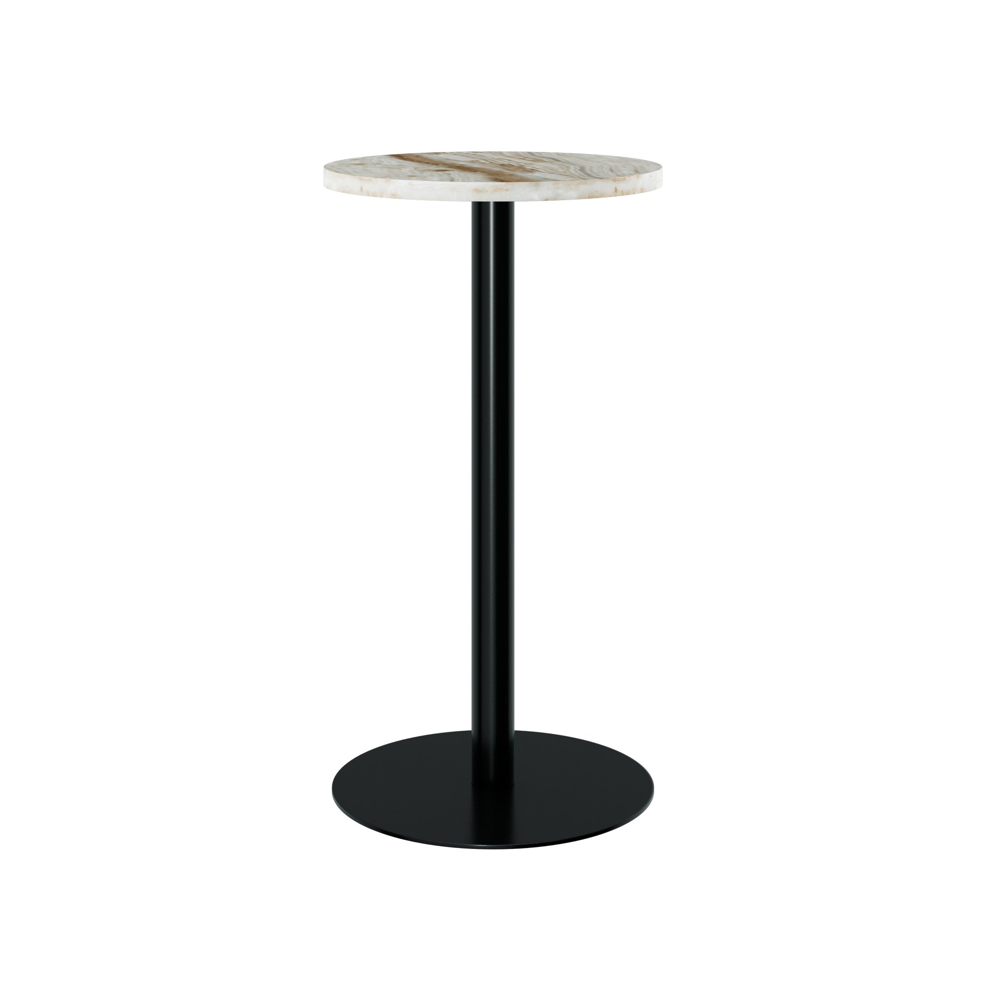Halo Marble Bar Table - Round