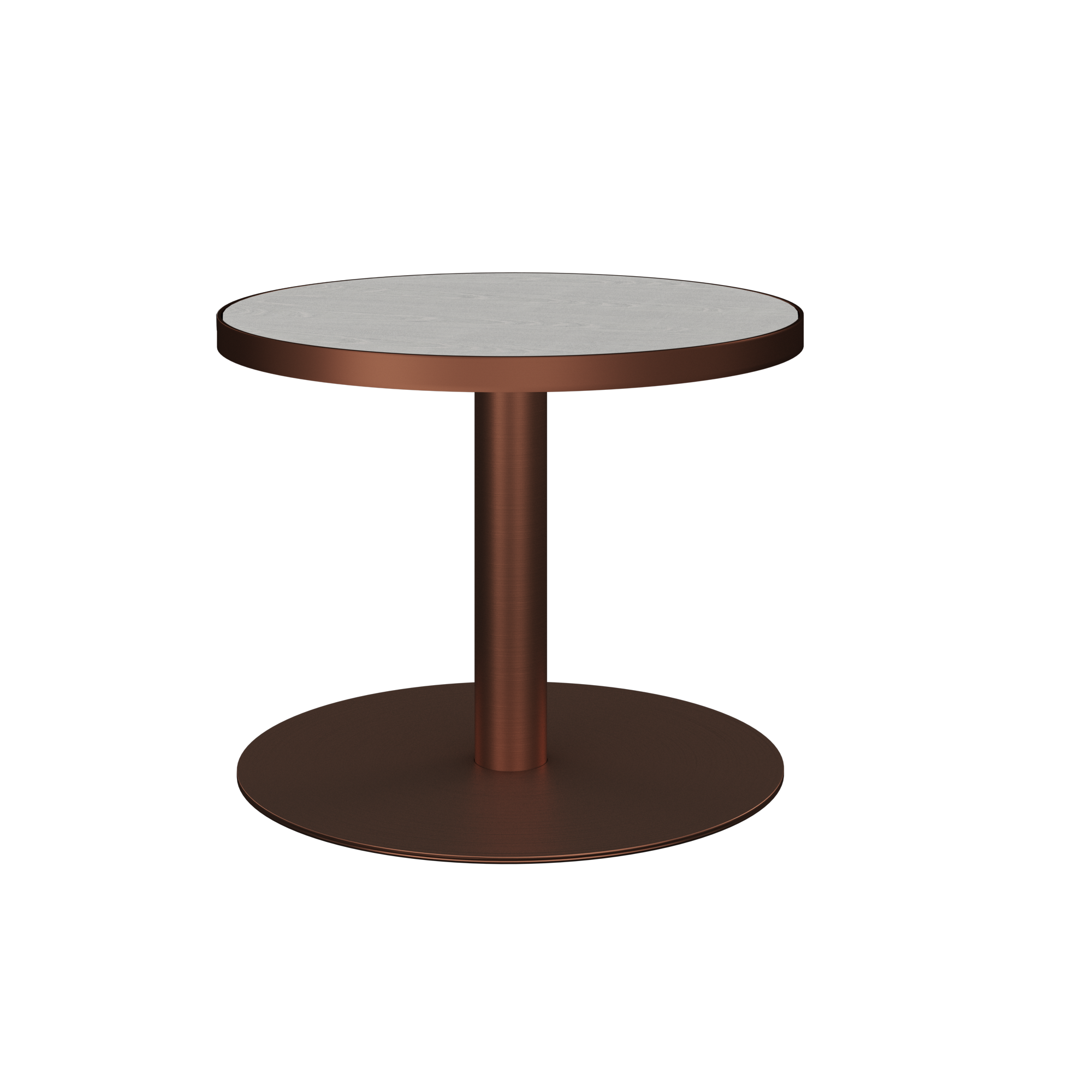 Halo Side Table - Round With Rim