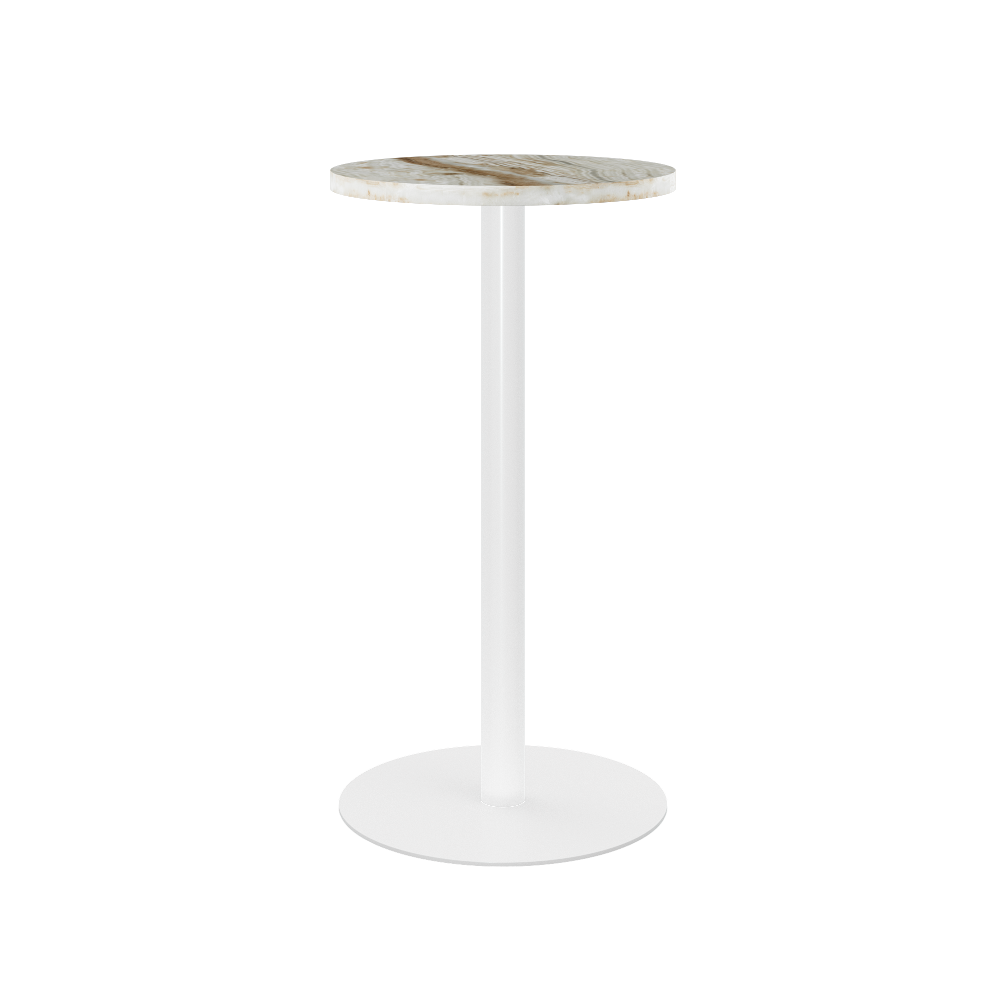 Halo Marble Bar Table - Round