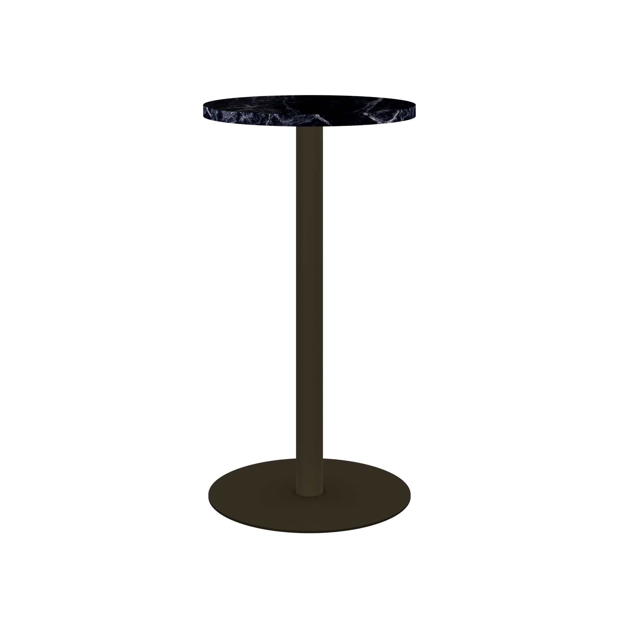 Halo Marble Bar Table - Round