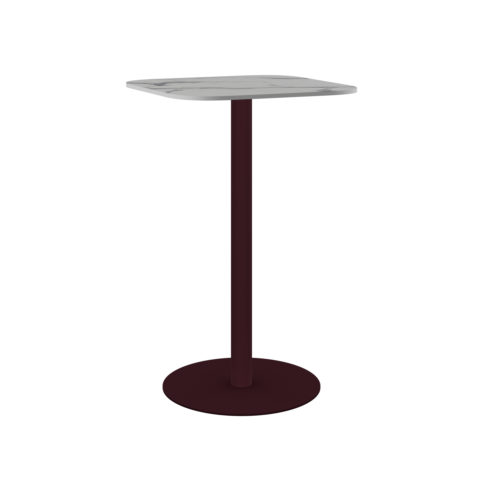 Halo Bar Table - Rounded Square