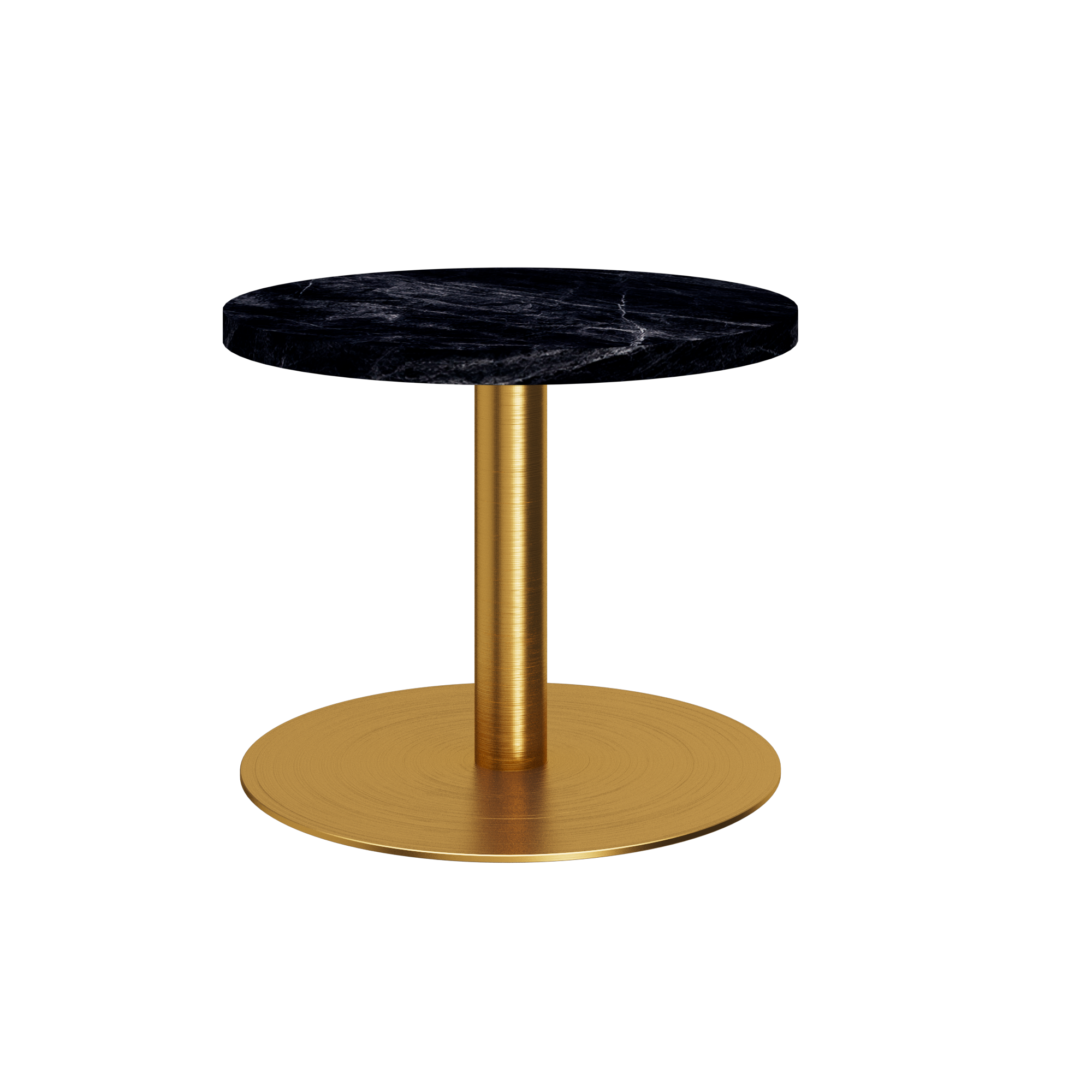 Halo Marble Side Table - Round